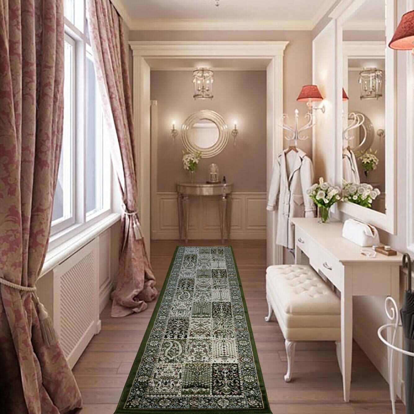 Large View Miami Classic Square Pattern Rug
