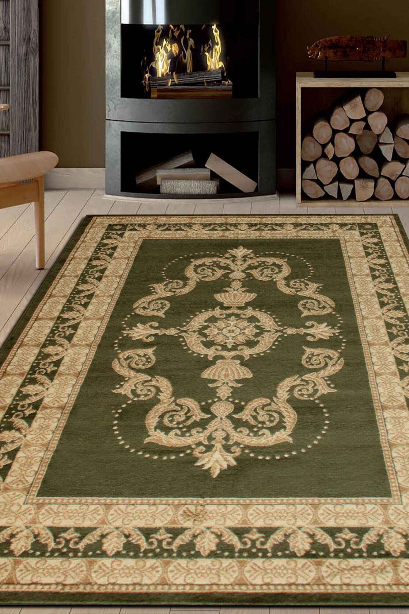 Miami Traditional Medallion Rug (Size 170 x 120cm)
