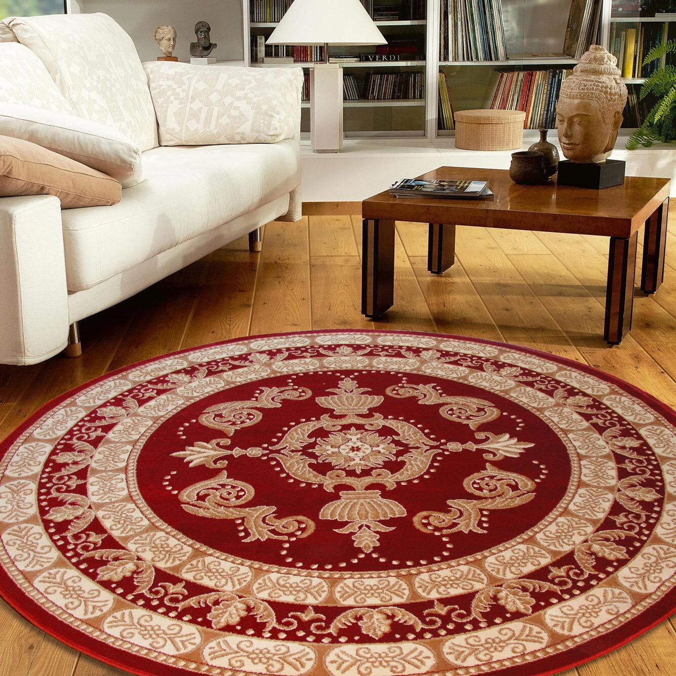 Large View Miami Traditional Medallion Rug
