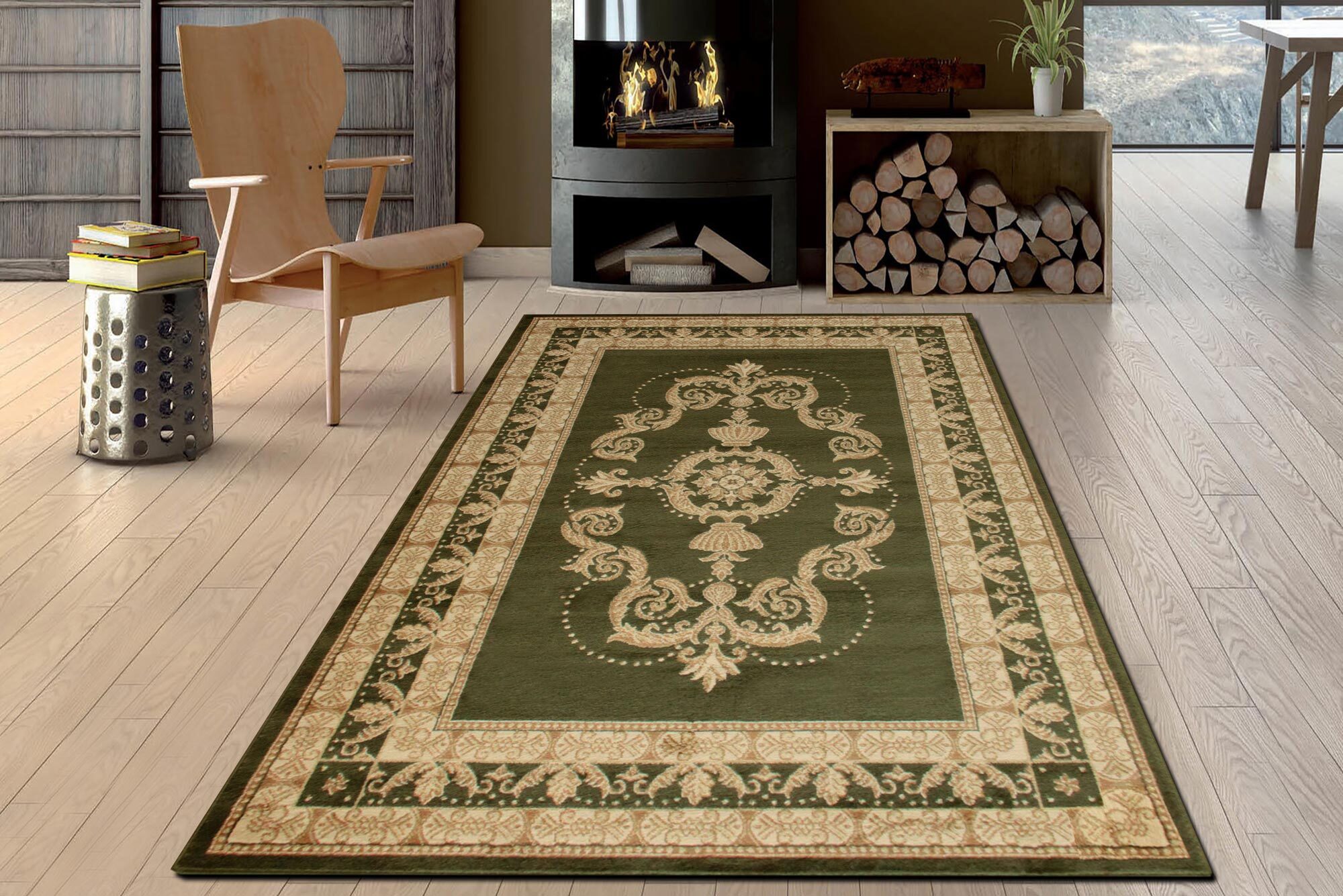 Miami Traditional Medallion Rug 