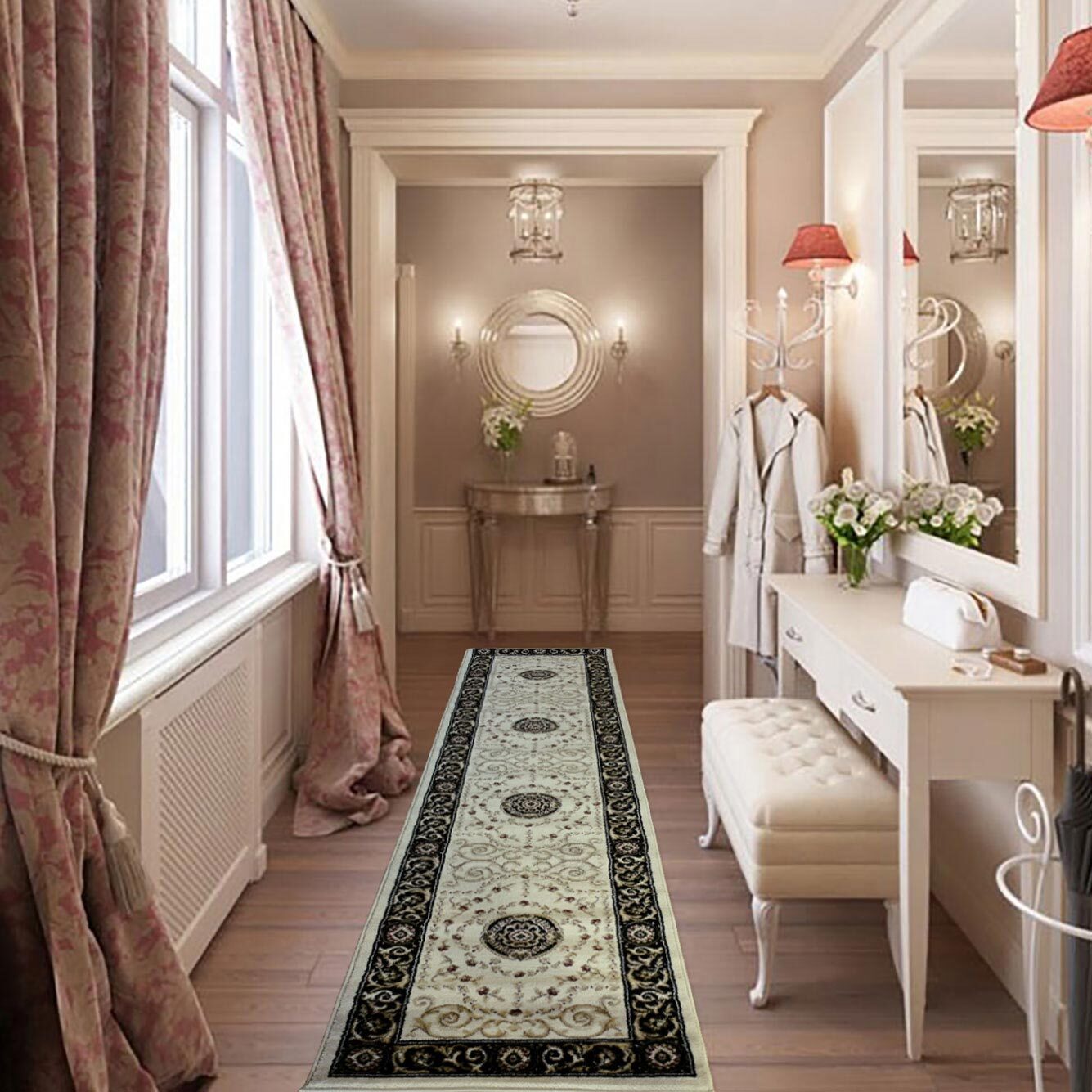 Large View Miami Traditional Medallion Rug