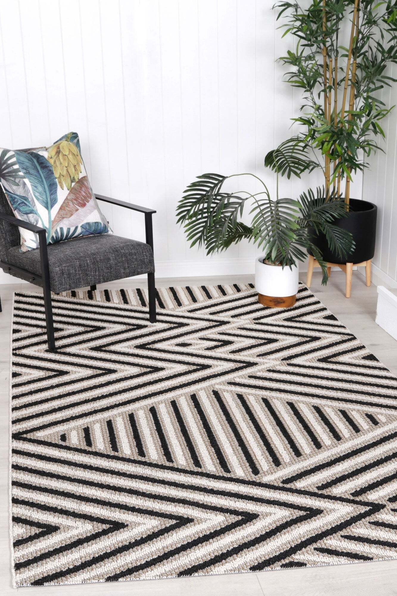 Macy IndoorOutdoor Rug Beige Striped Rug Free Shipping