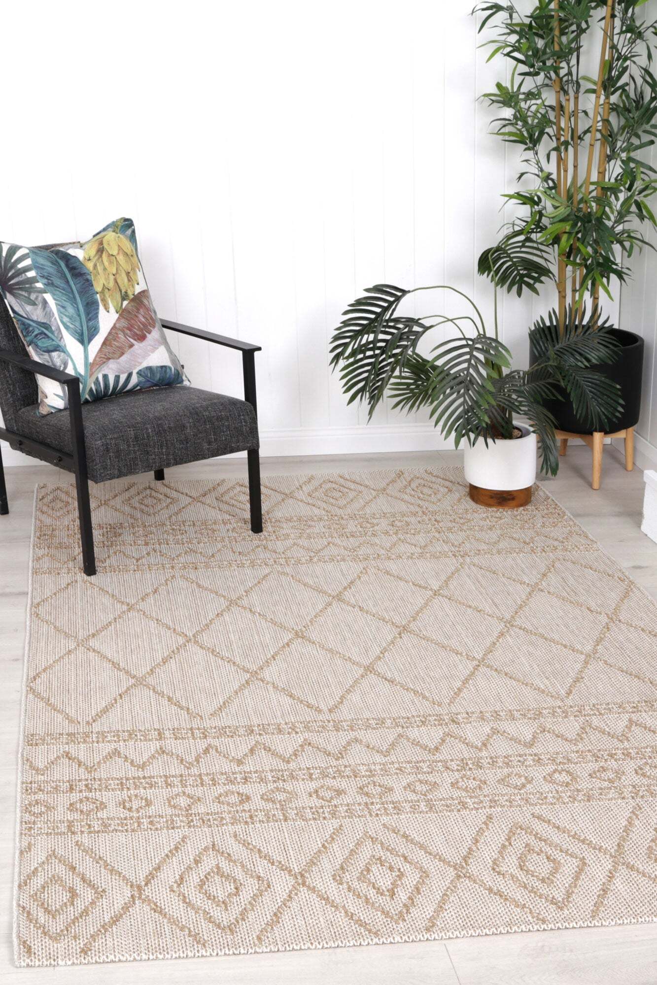 Macy Outdoor Rug Beige Tribal Rug Afterpay & Zippay