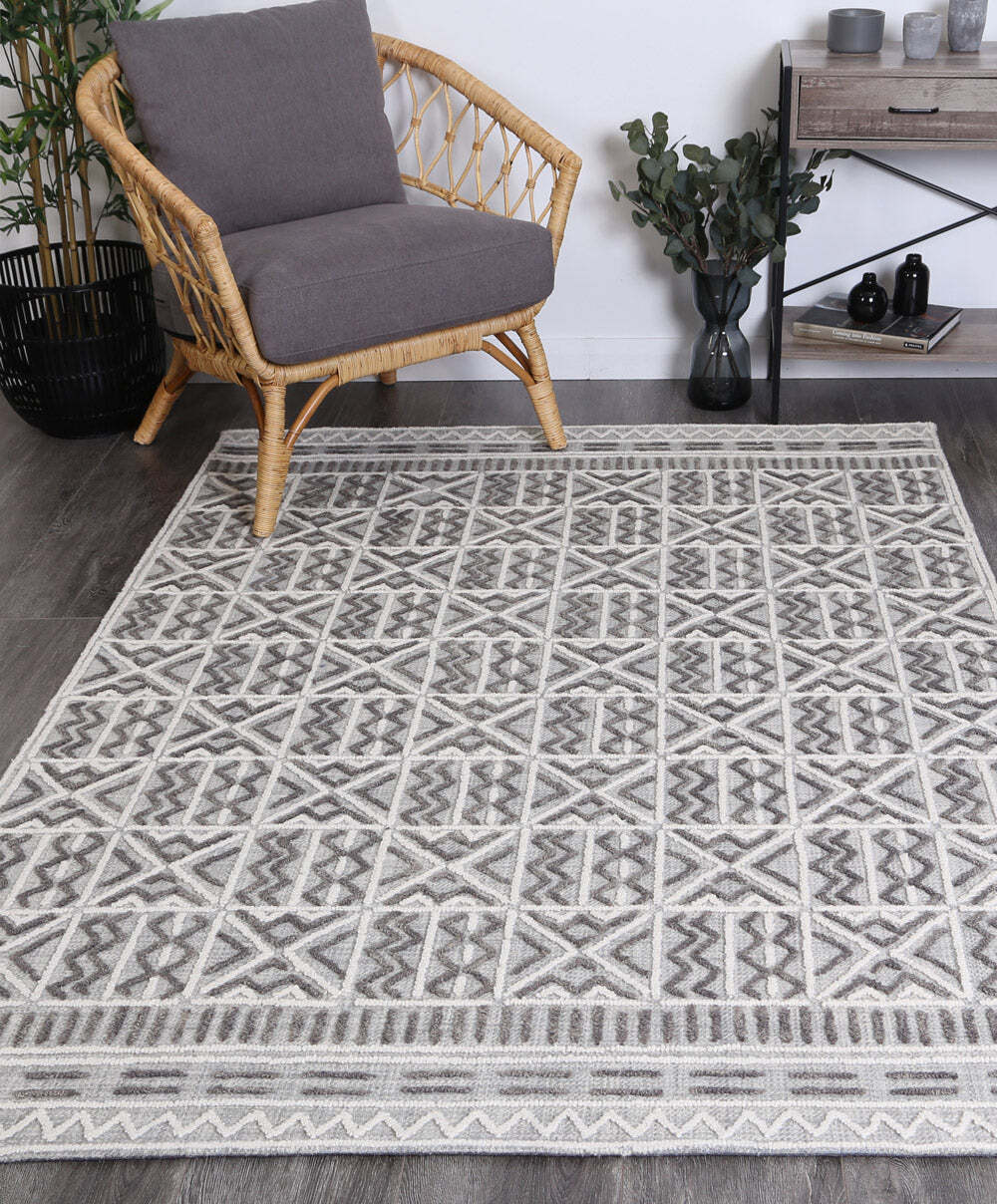 Large View Malik Handmade Wool Rug(Size 230 x 160cm)