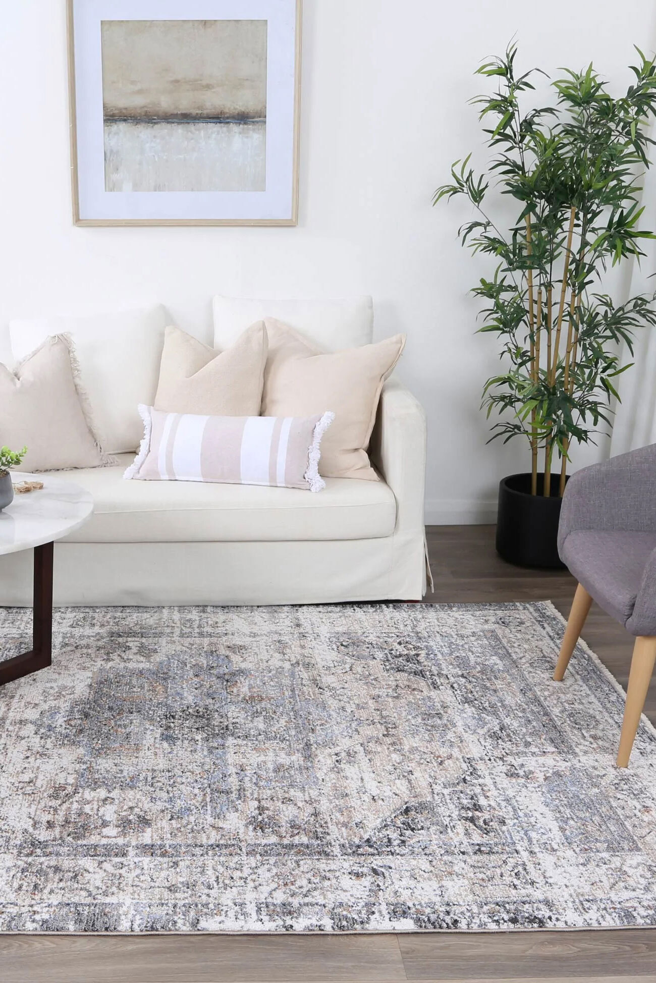 Large View Mario Traditional Medallion Rug(Size 170 x 120cm)