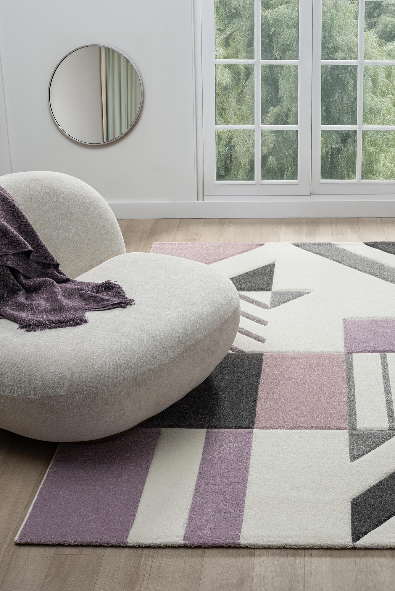 Large View Marvel Modern Geometric Rug (Size 170 x 120cm)