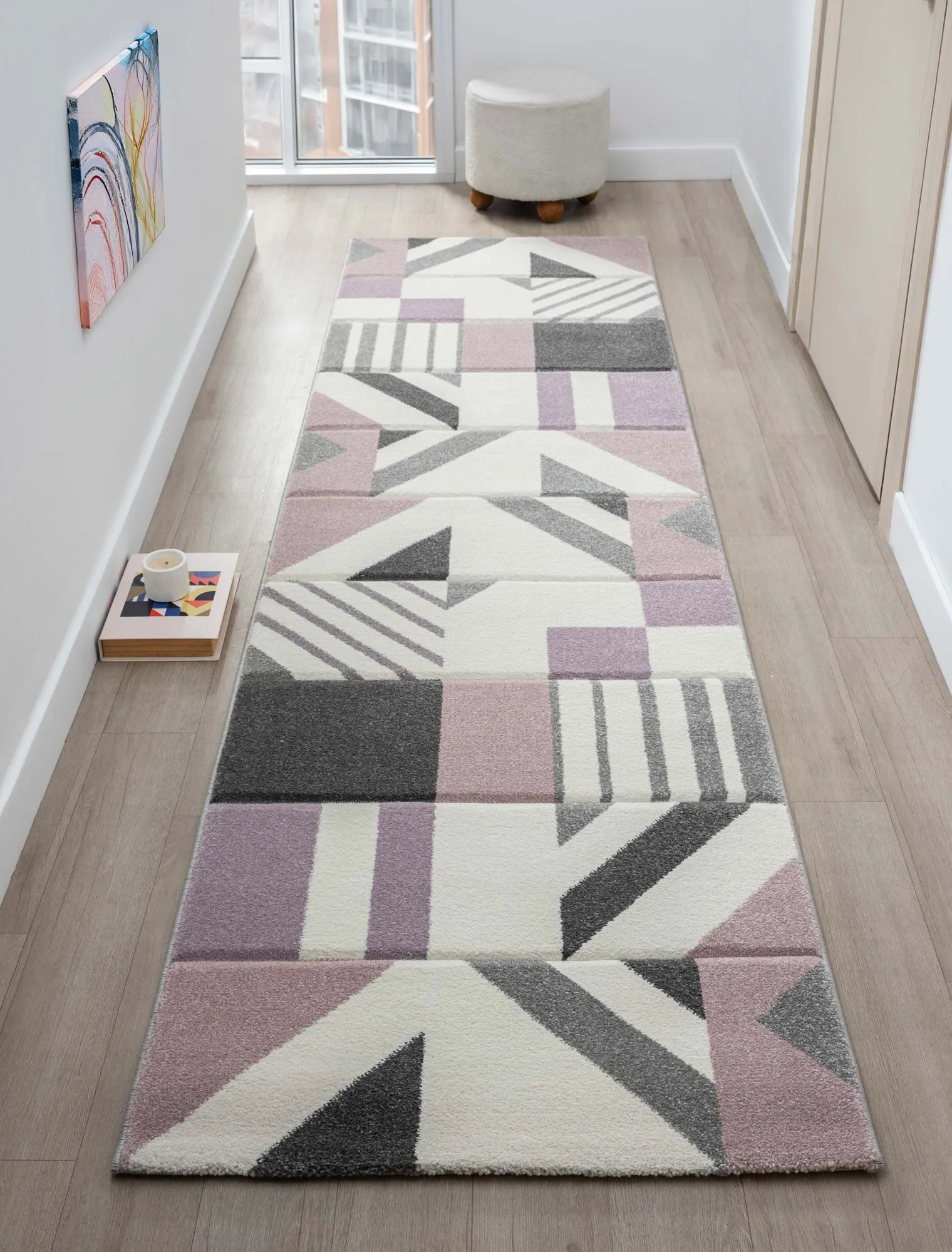 Large View Marvel Modern Geometric Rug