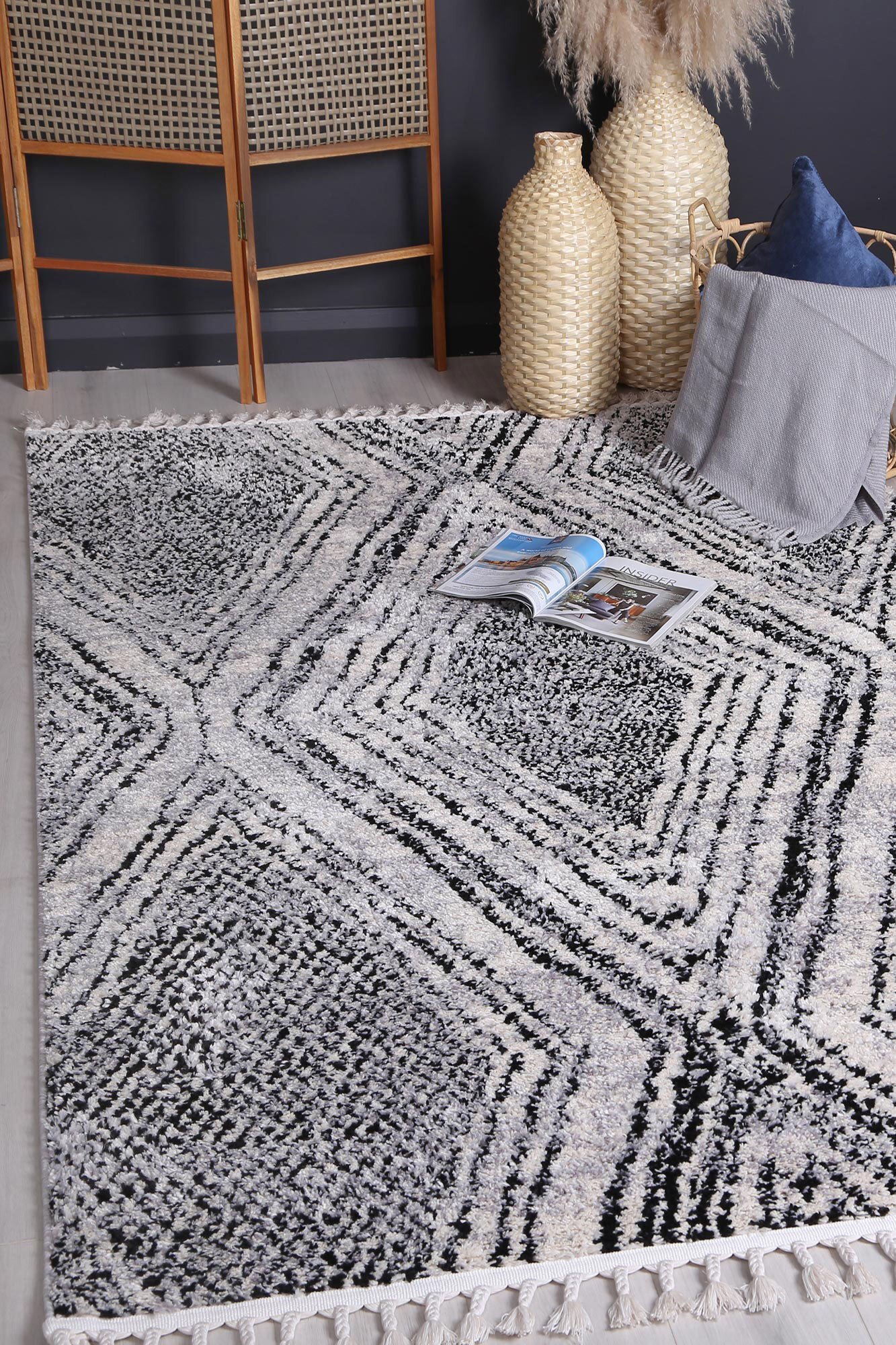 Large View Marrakech Moroccan Rug(Size 230 x 160cm)