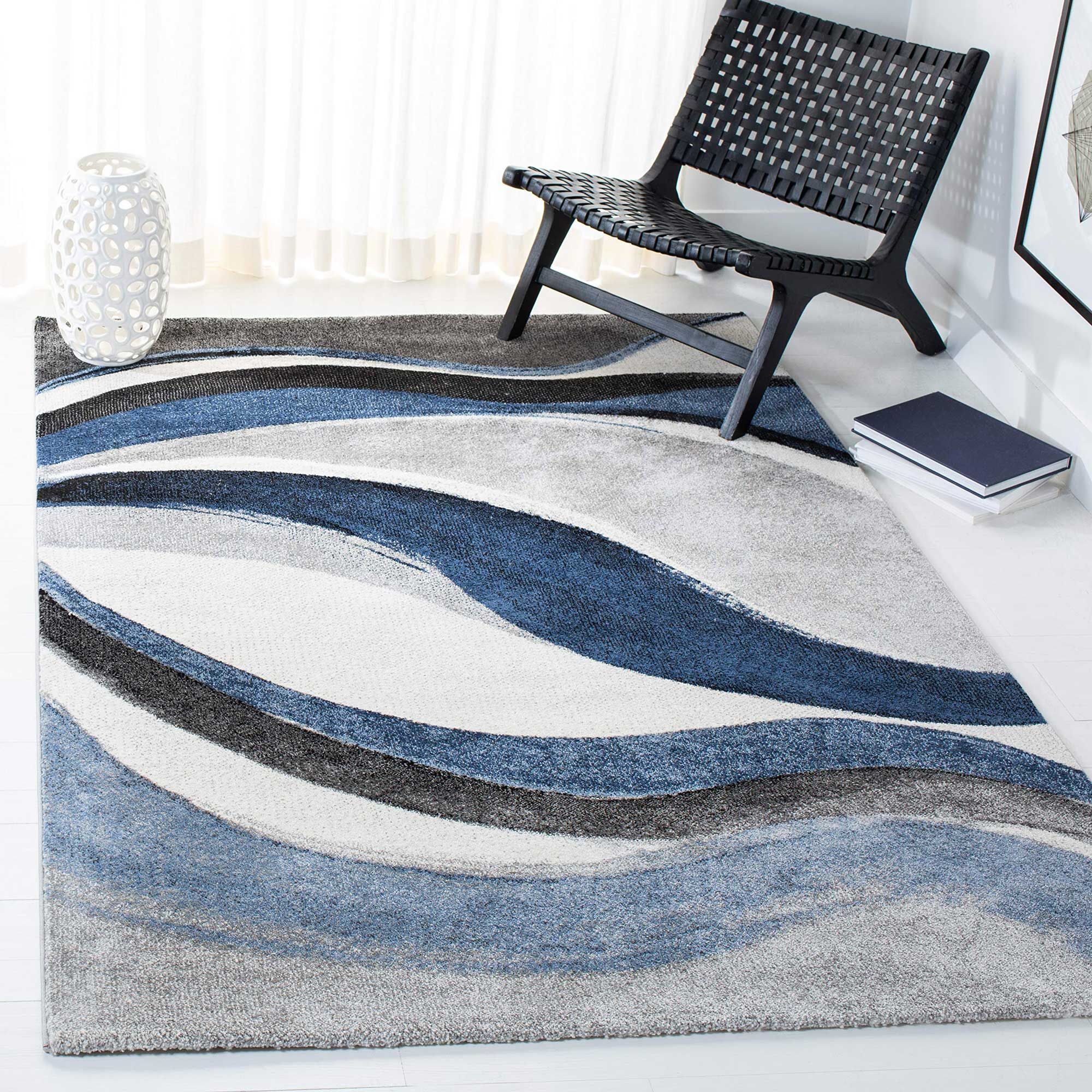 Large View Marvel Modern Wavy Rug