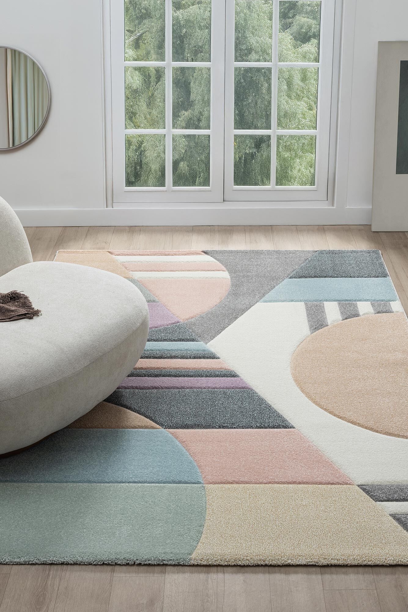 Large View Marvel Modern Geometric Rug (Size 170 x 120cm)