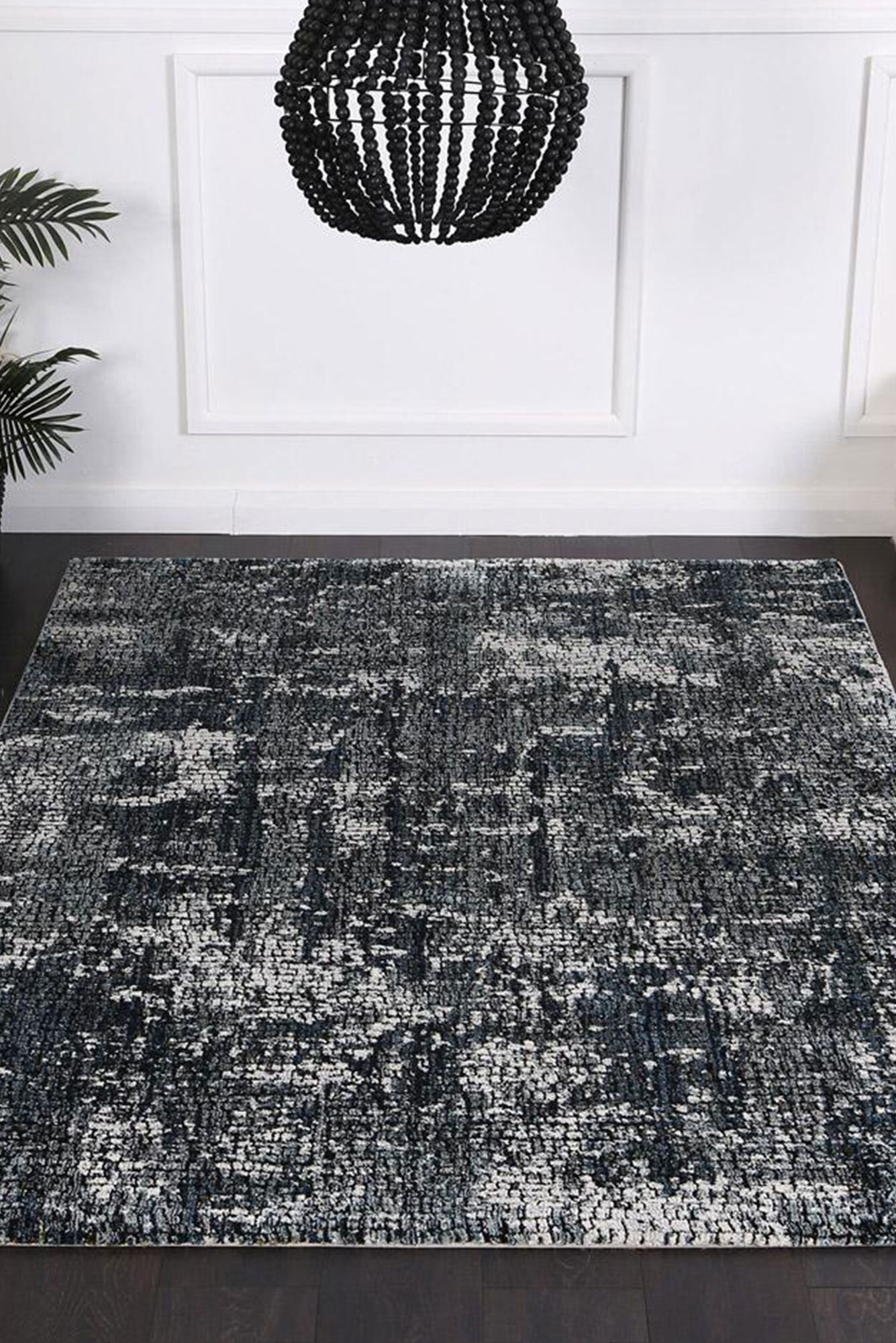 Marcello Blue Mosaic Pattern Rug(Size 230 x 160cm)