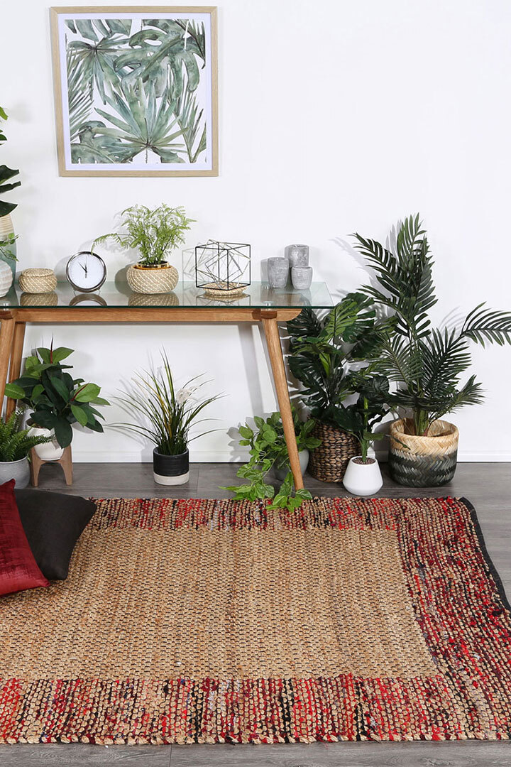 Large View Massimo Hand Woven Border Rug(Size 220 x 150cm)