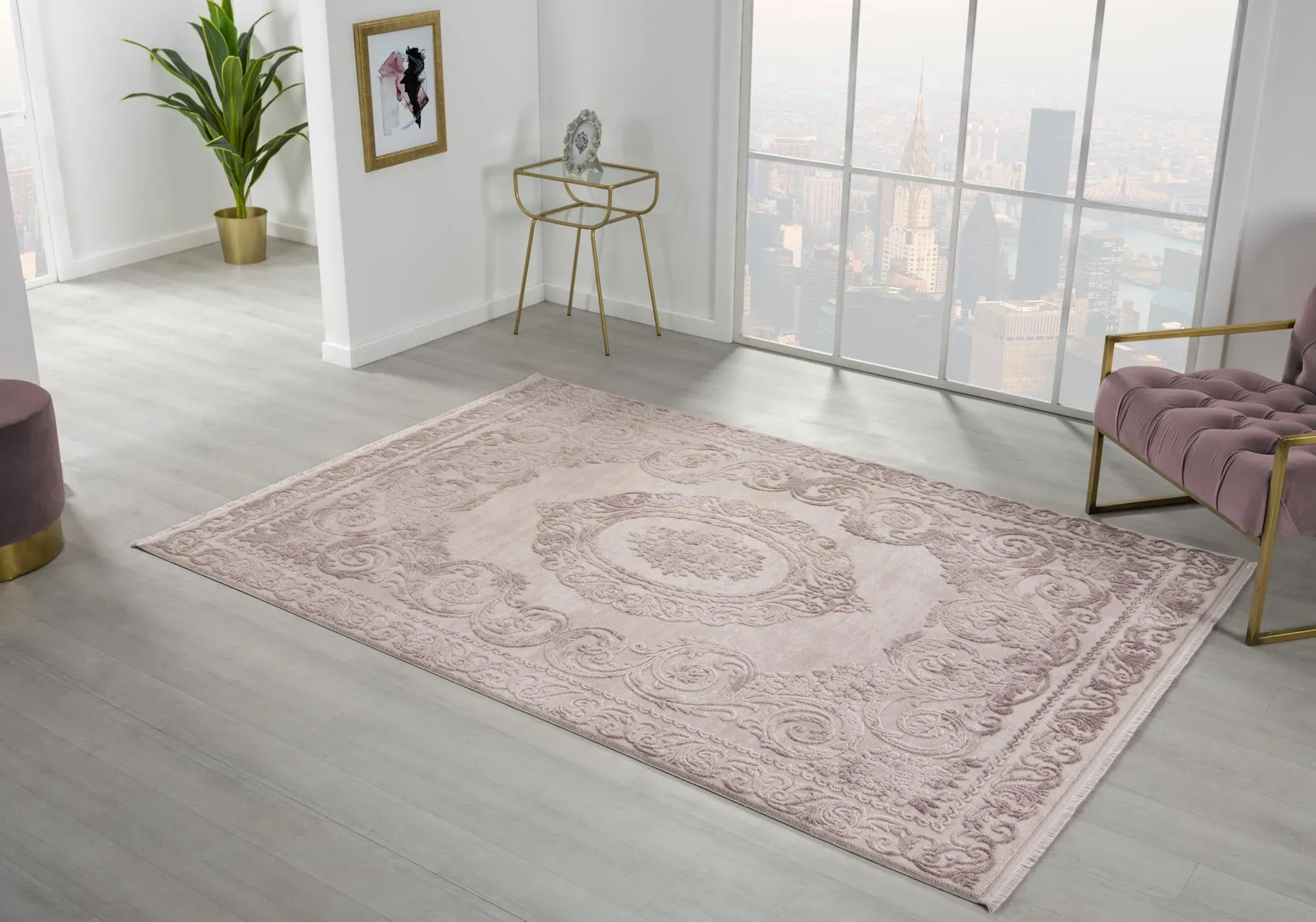 Mademoiselle Floral Parisian Rug