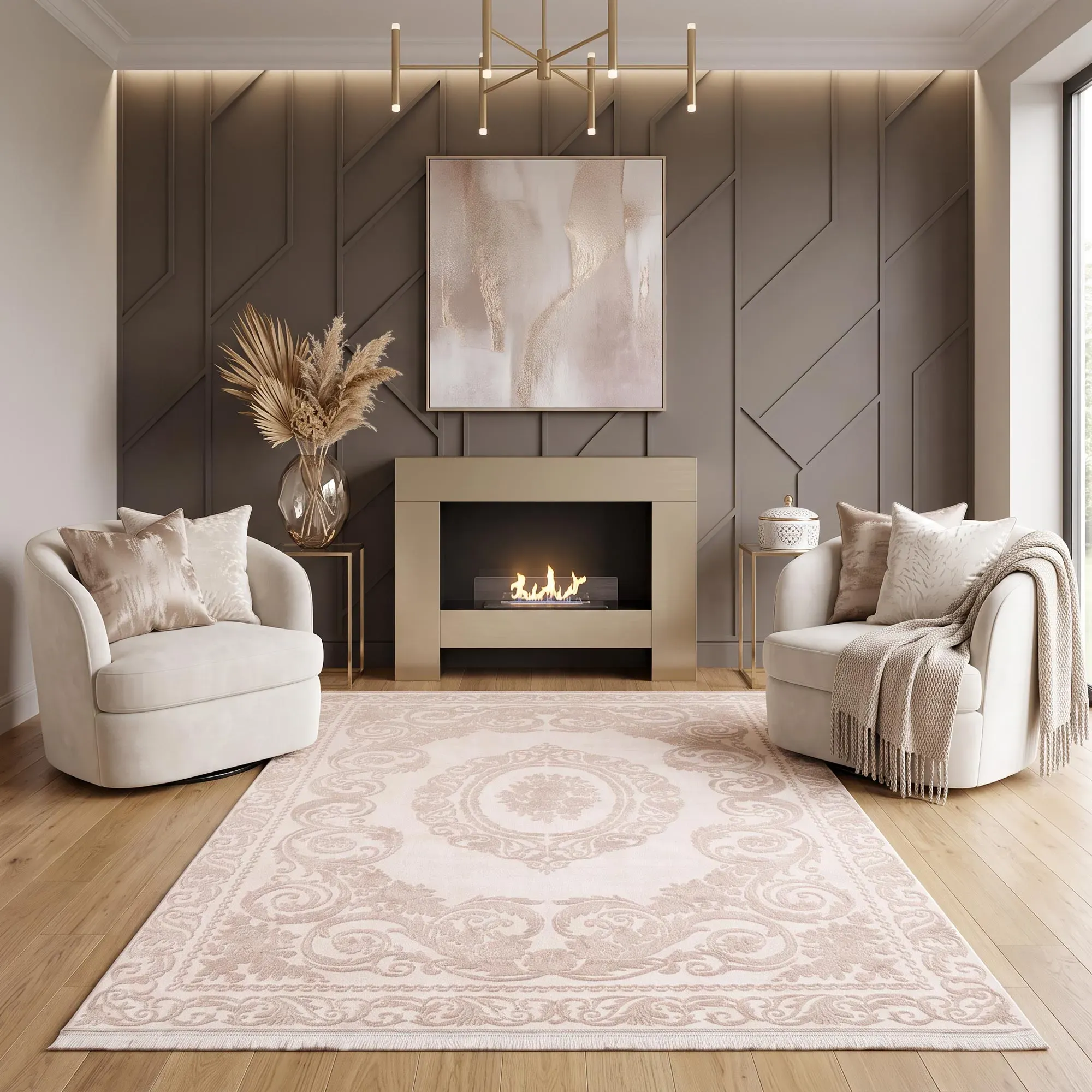 Mademoiselle Floral Parisian Rug