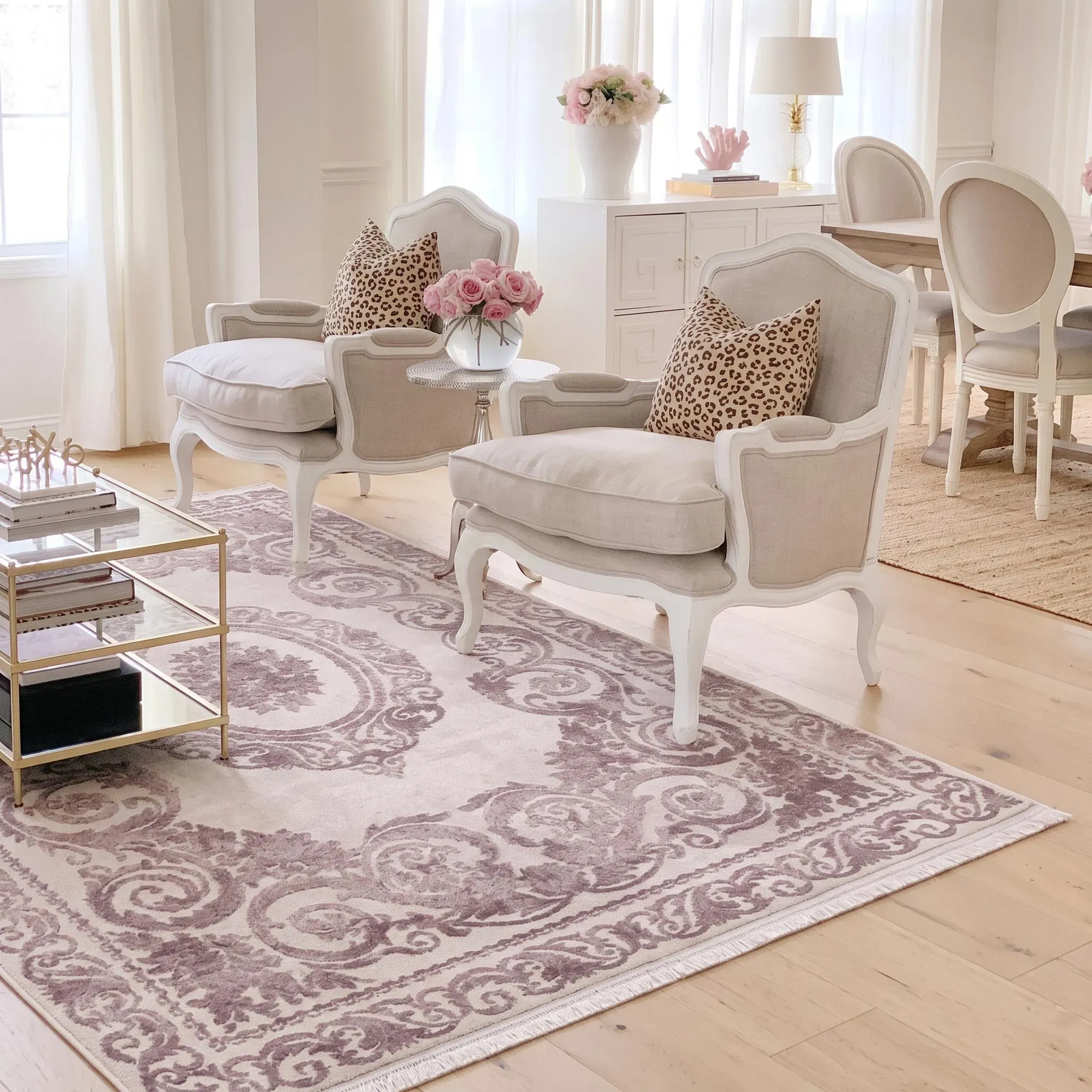 Mademoiselle Floral Parisian Rug