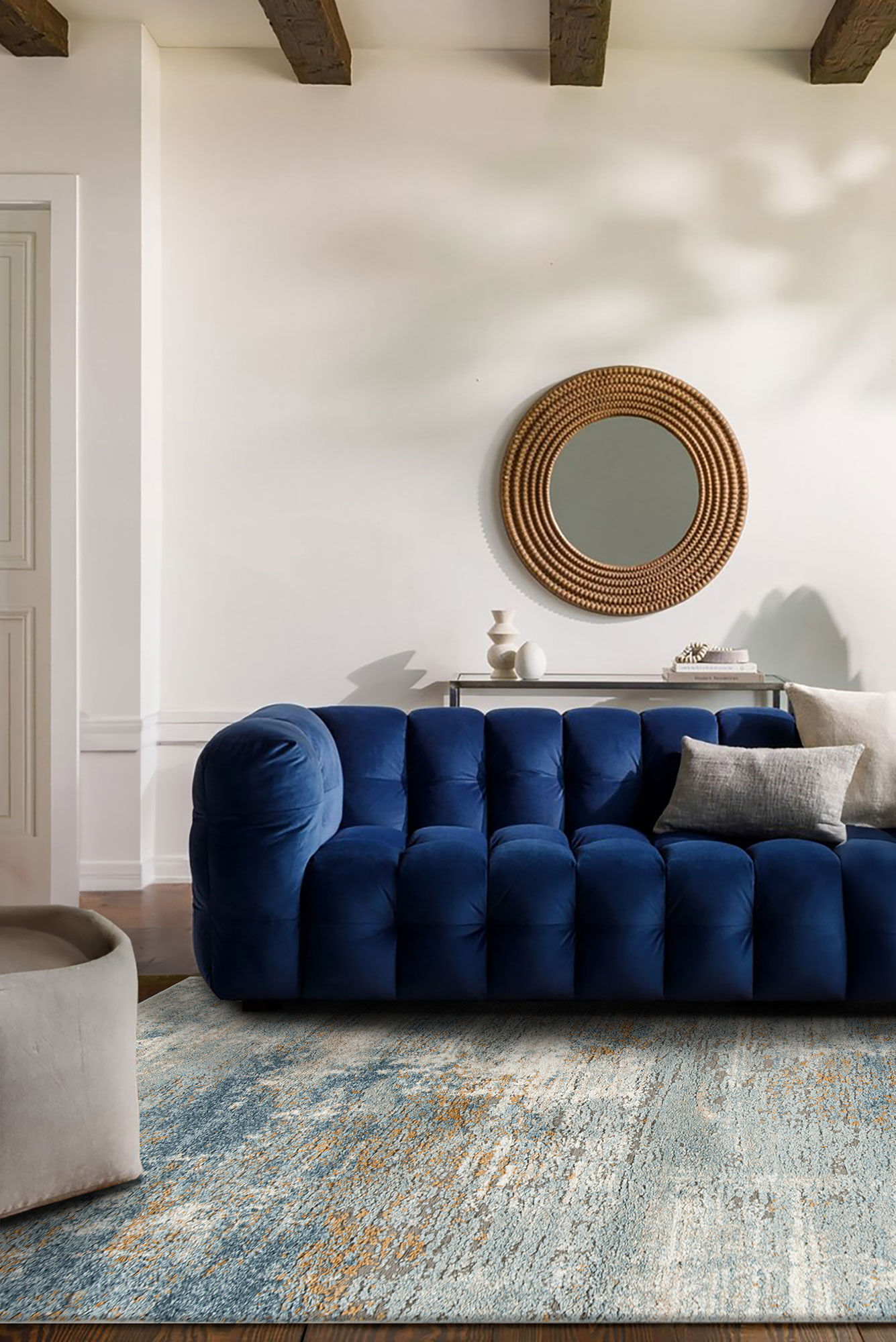 Large View Mineral Abstract Rug(Size 230 x 160cm)