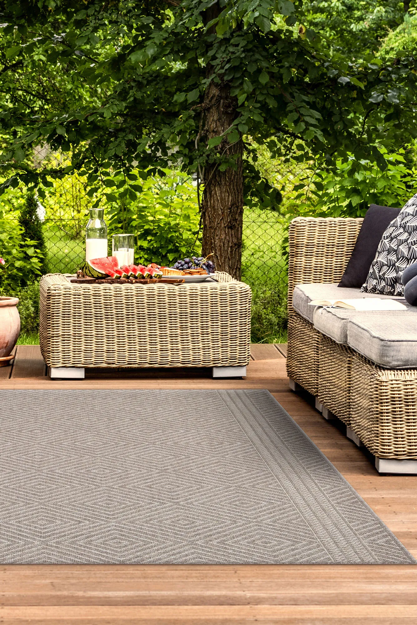 Mika Indoor/Outdoor Rug(Size 300 x 80cm) RUNNER