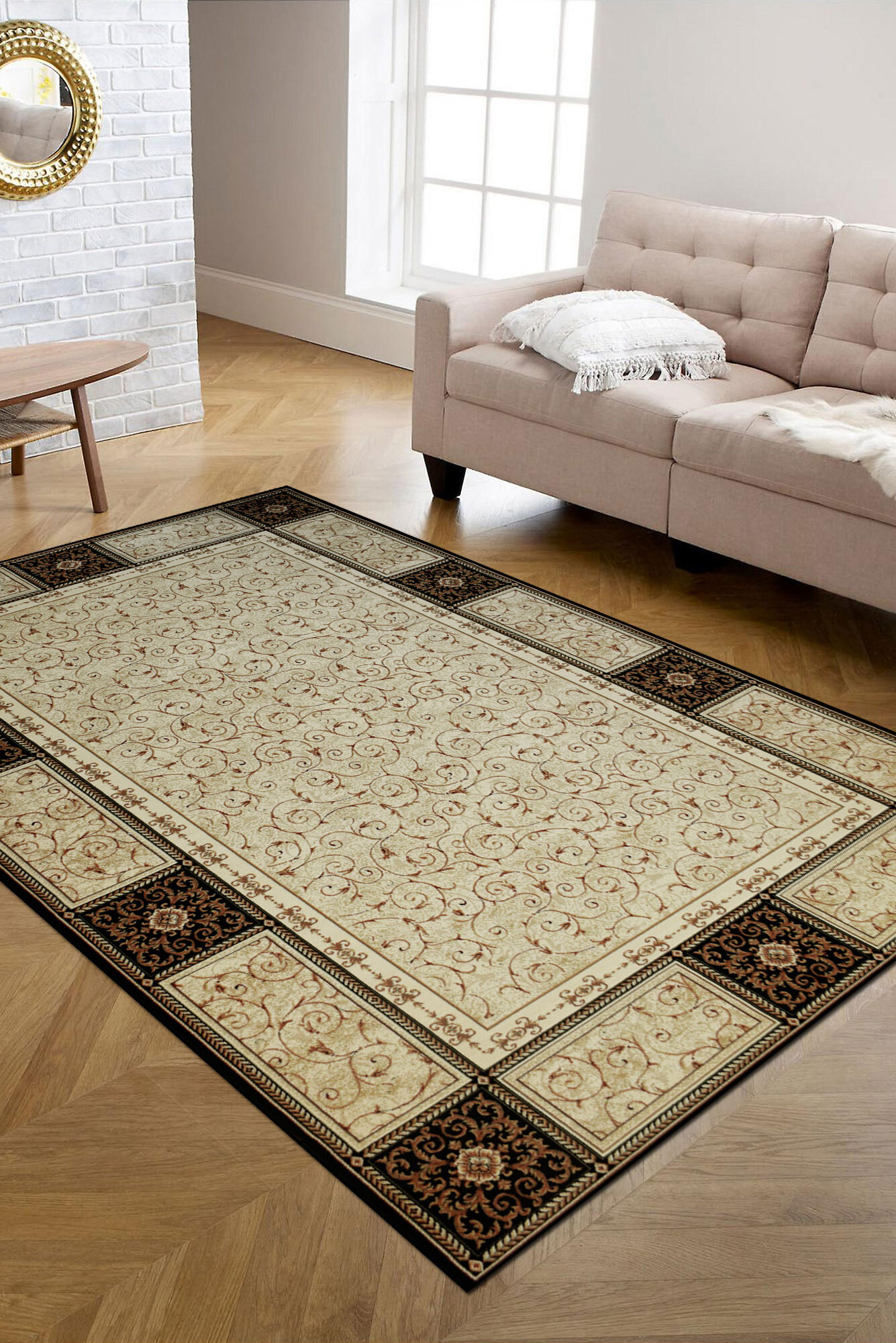 Mercin Traditional Rug(Size 180 x 120cm)