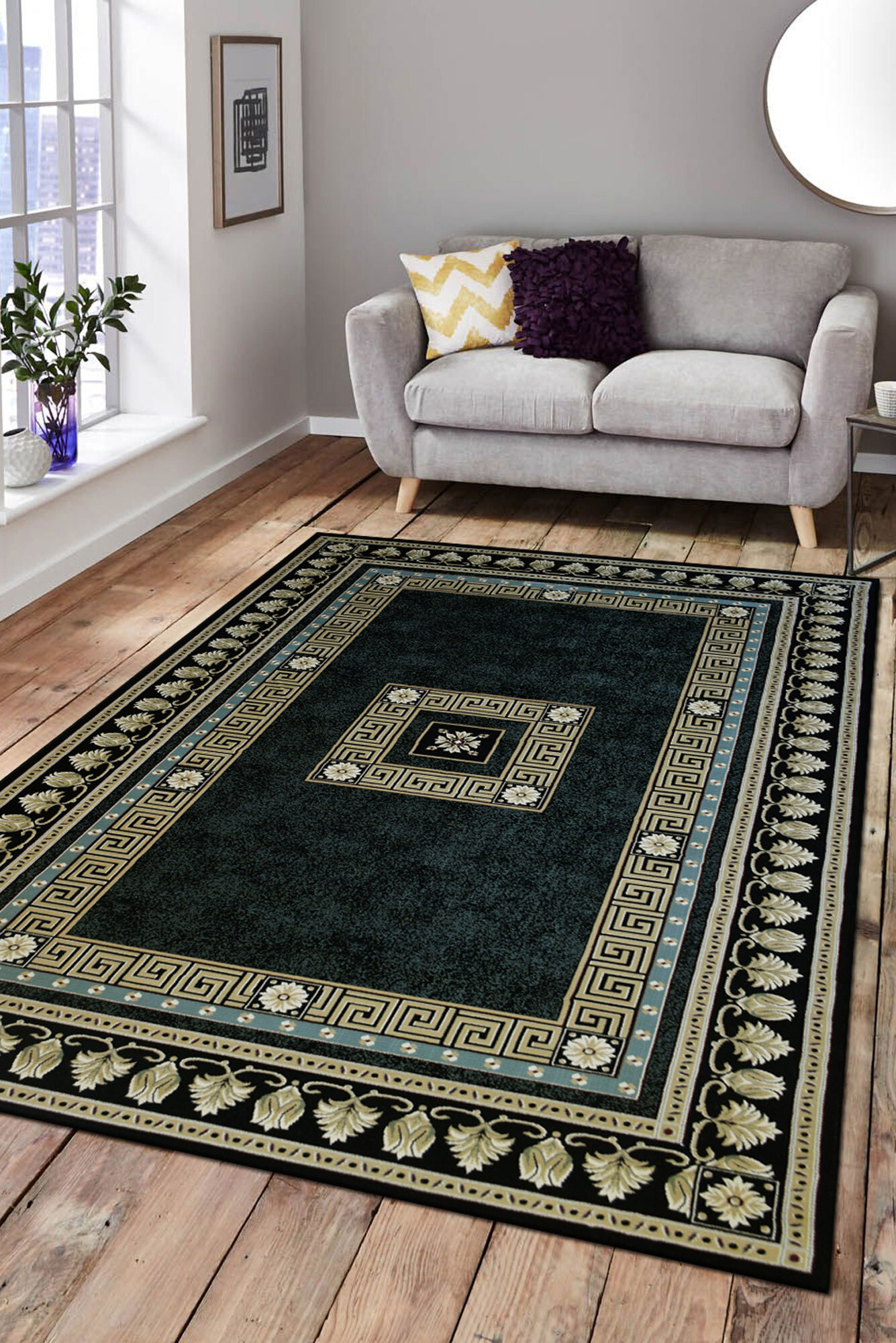 Large View Mercin Traditional Rug(Size 180 x 120cm)