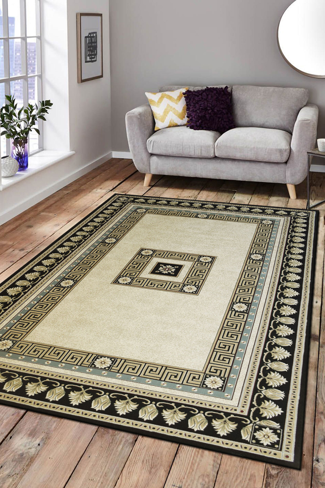 Large View Mercin Traditional Rug(Size 180 x 120cm)