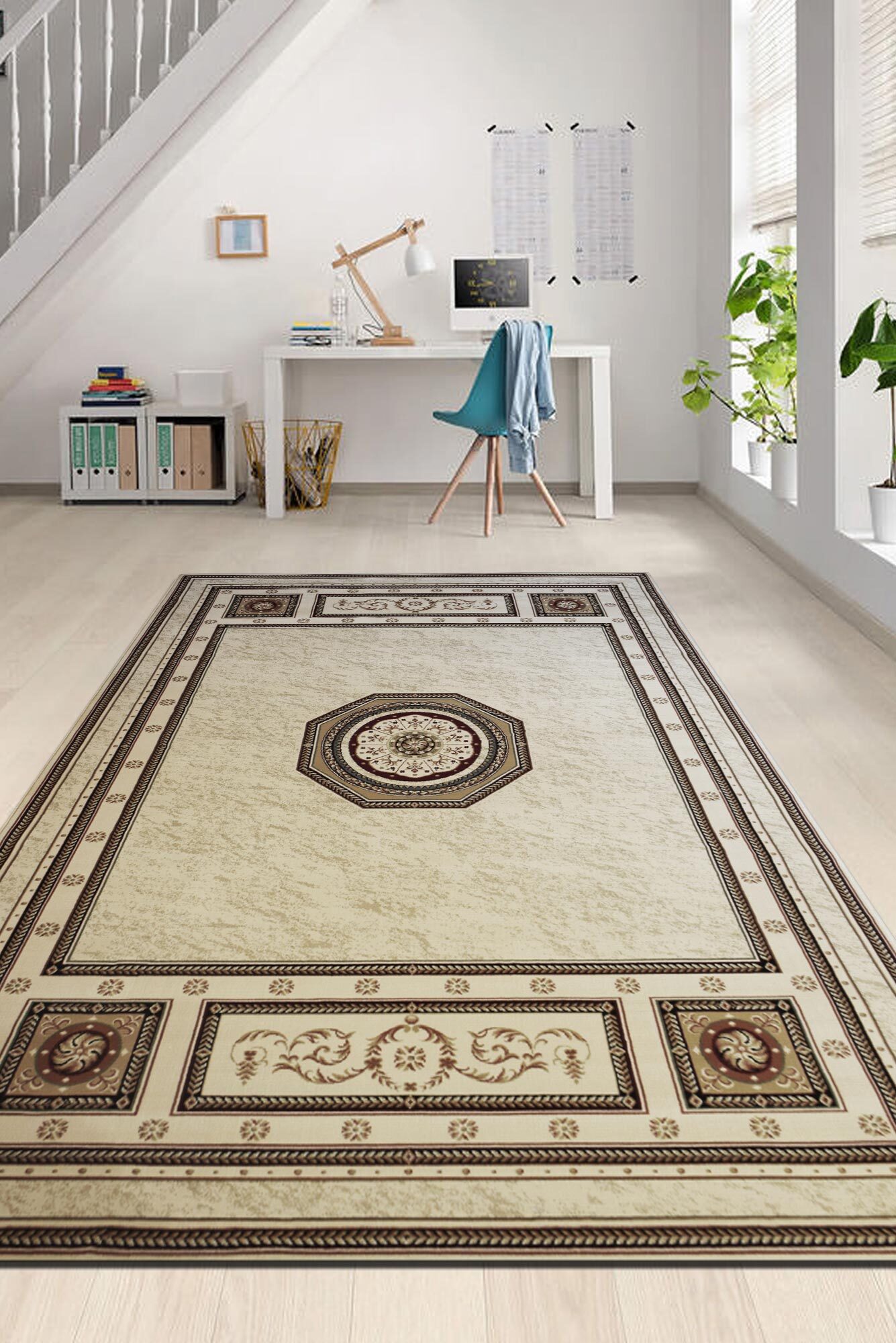 Mercin Traditional Rug(Size 180 x 120cm)