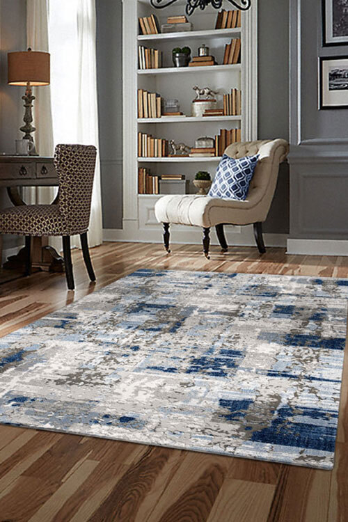 Large View Morris Contemporary Abstract Rug(Size 180 x 120cm)