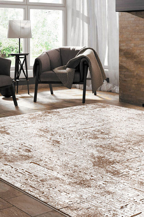 Morris Beige Contemporary Rug(Size 180 x 120cm)