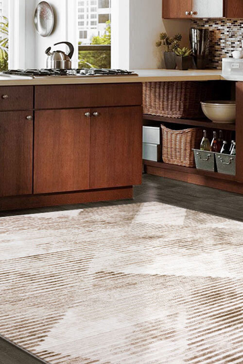Morris Contemporary Striped Rug(Size 180 x 120cm)