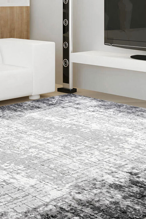 Large View Morris Grey Contemporary Rug(Size 180 x 120cm)