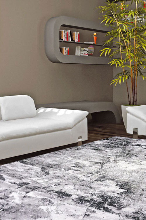 Large View Morris Contemporary Marble Rug(Size 180 x 120cm)
