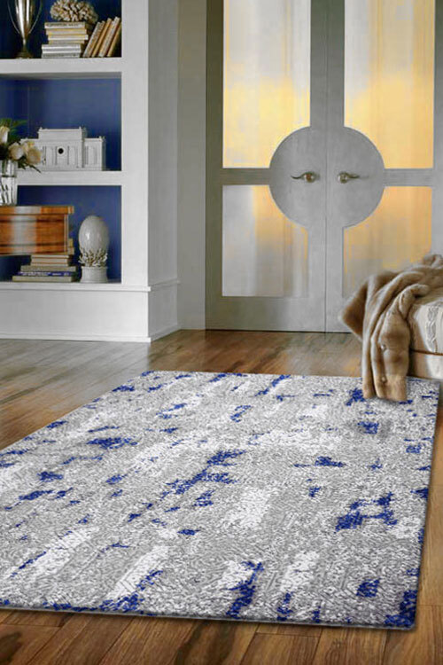Large View Morris Grey Contemporary Rug(Size 180 x 120cm)