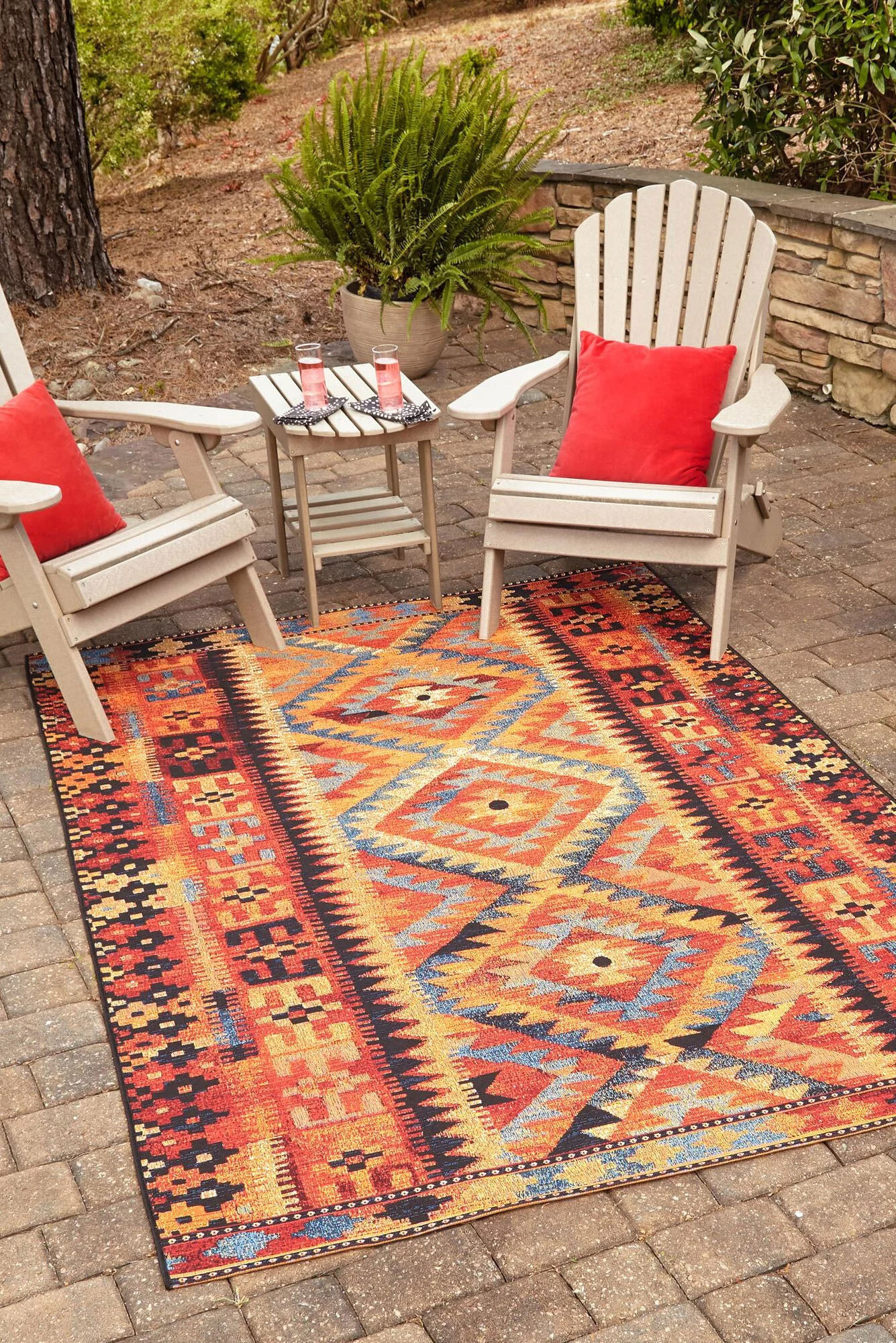 Large View Mystique Indoor/Outdoor Rug(Size 230 x 160cm)