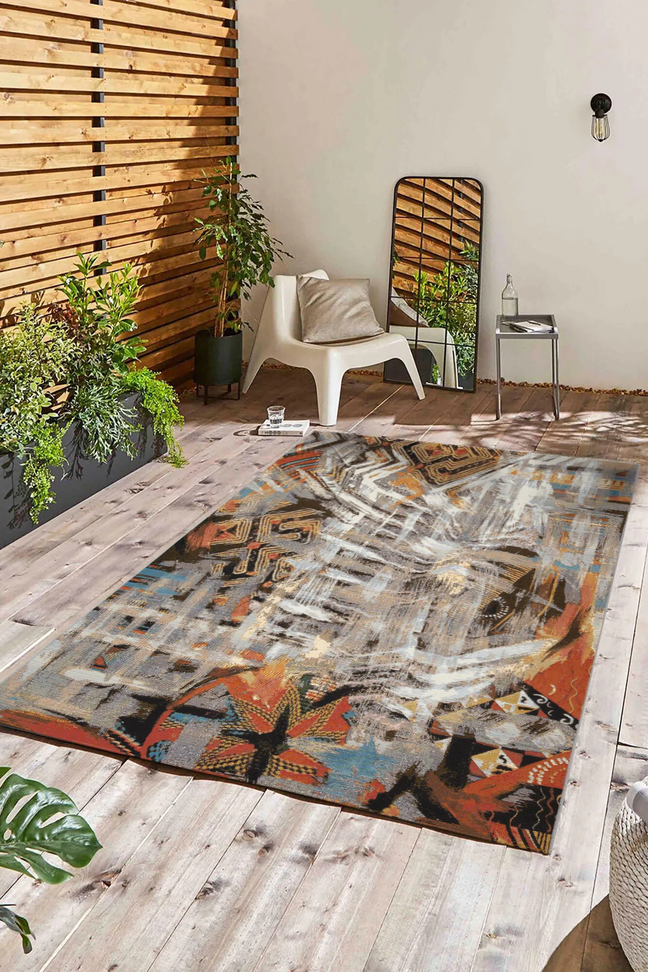 Large View Mystique Indoor/Outdoor Rug(Size 230 x 160cm)