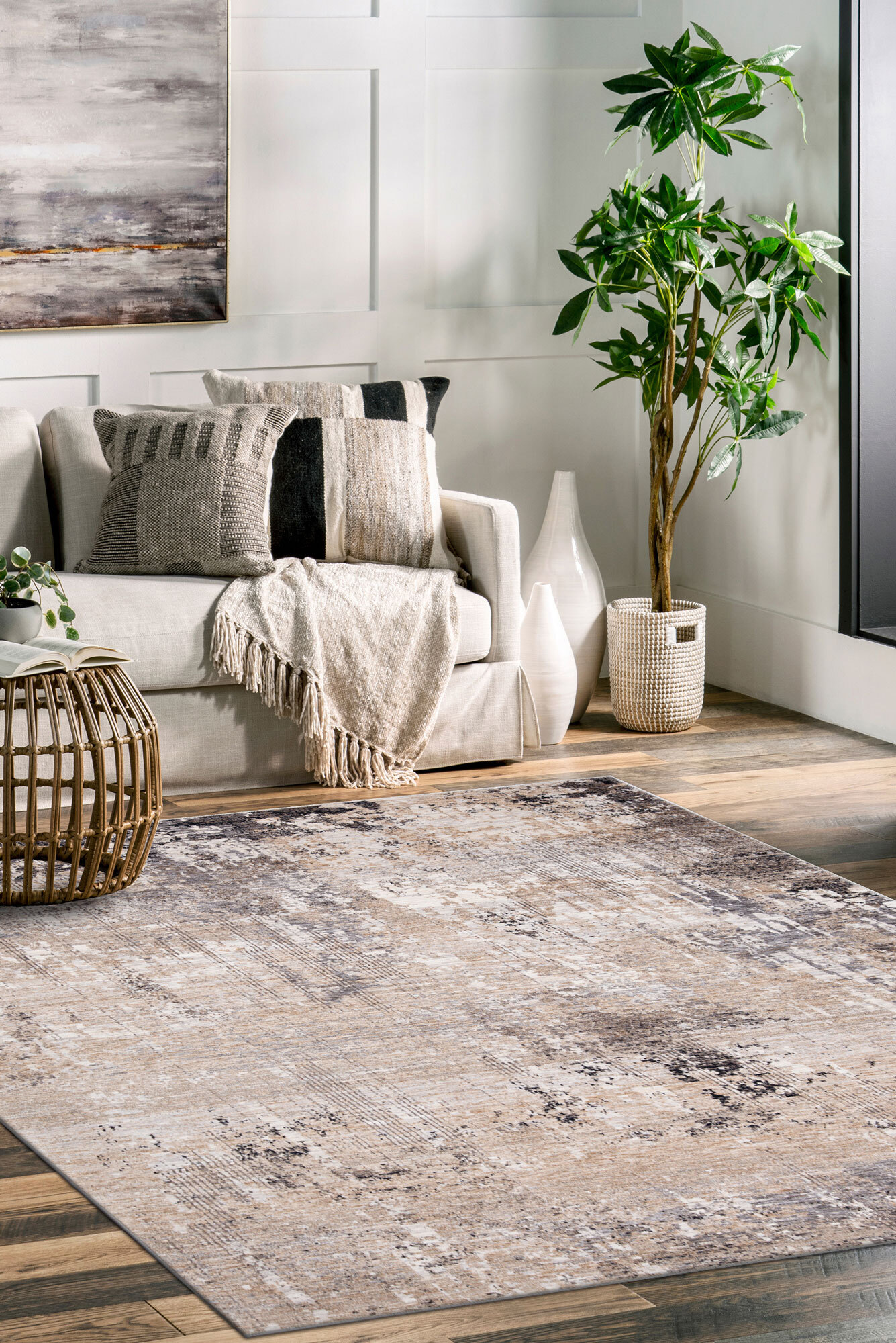 Large View Nadia Contemporary Abstract Rug(Size 230 x 160cm)