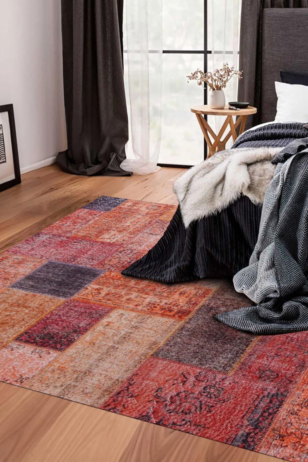 Large View Noble Traditional Patchwork Rug (Size 230 x 160cm)