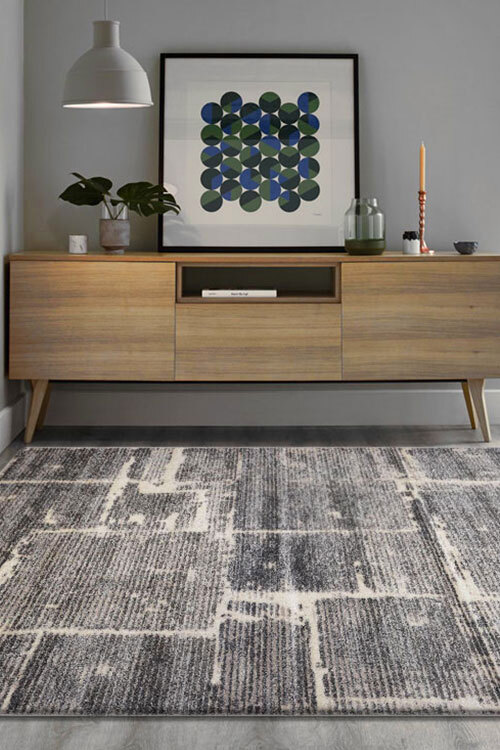 Oakley Modern Abstract Rug(Size 170 x 120cm)