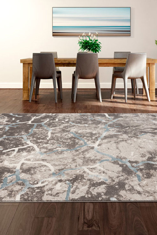 Large View Orel Beige Contemporary Rug(Size 170 x 120cm)