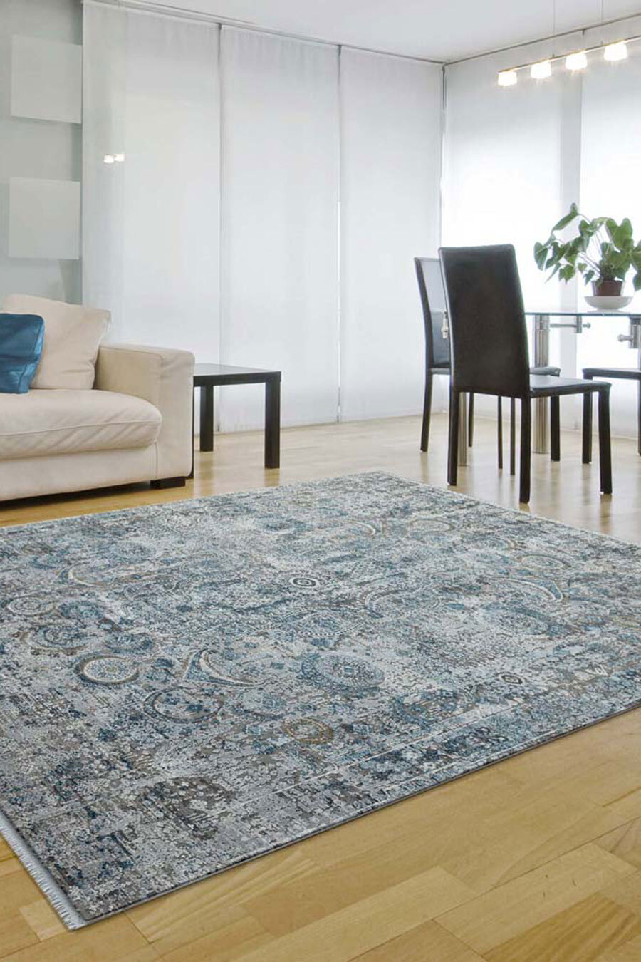 Ozan Traditional Embossed Rug(Size 230 x 160cm)