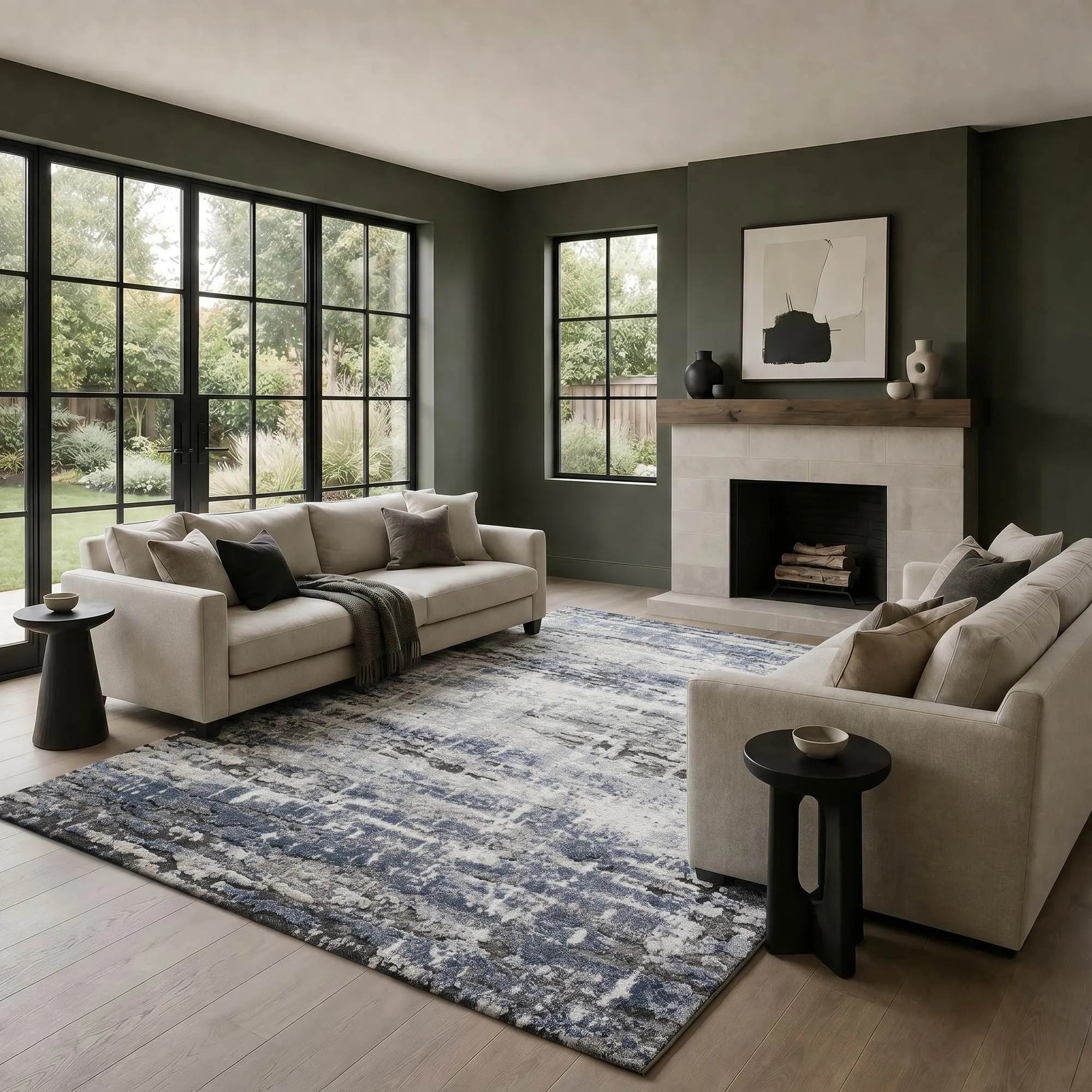Paradise Modern Abstract Rug