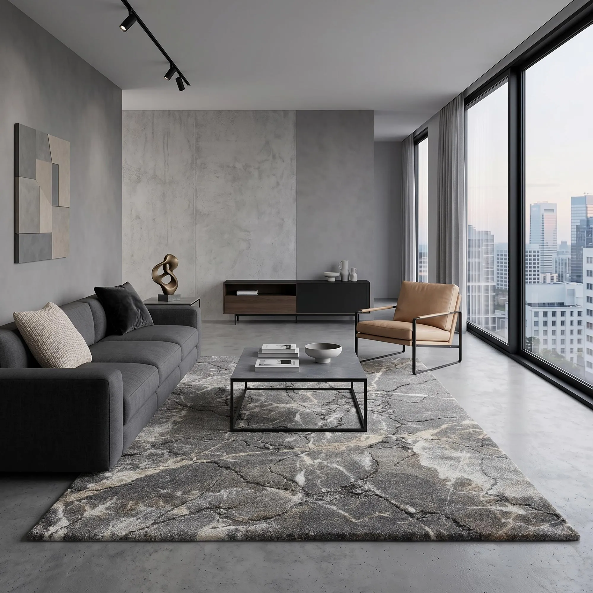 Paradise Modern Marble Rug
