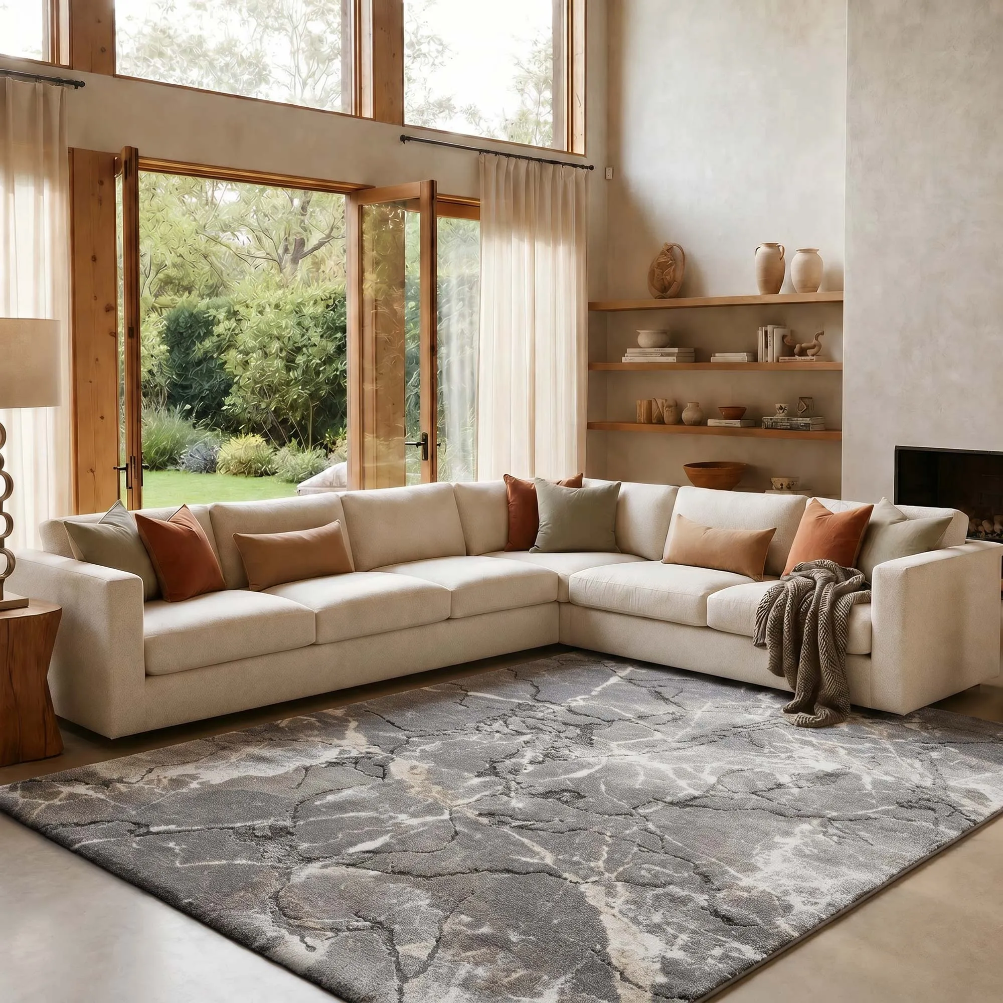 Paradise Modern Marble Rug