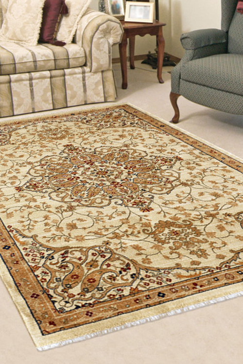 Parker Traditional Rug Tan Rugs Flexible Payments