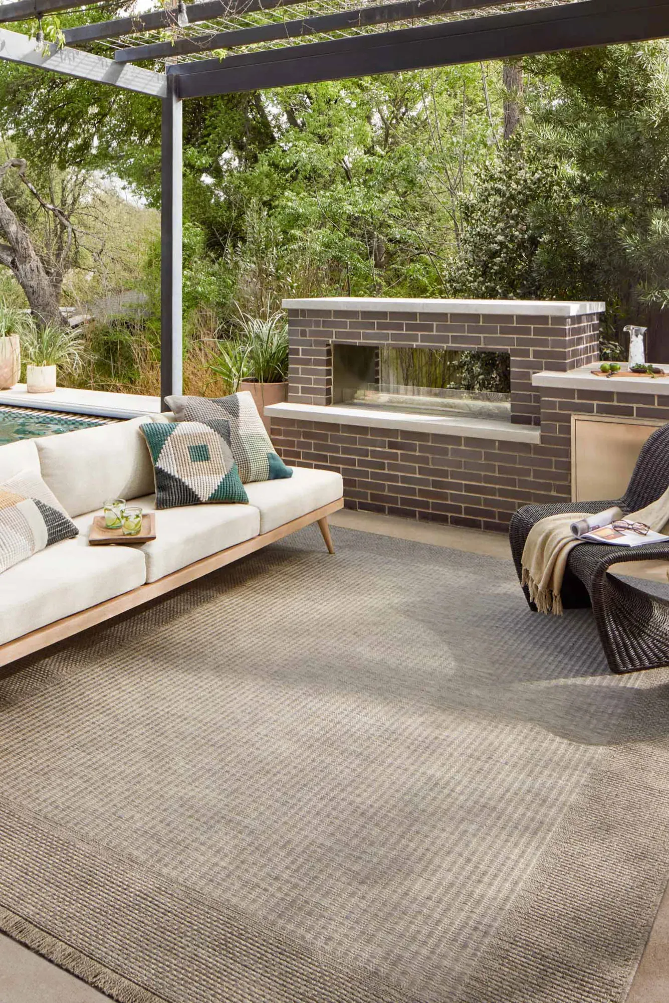 Patina Indoor/Outdoor Rug(Size 330 x 240cm)
