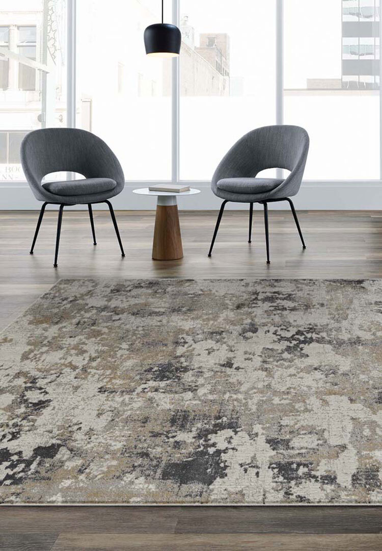 Pearl Contemporary Abstract Rug(Size 170 x 120cm)