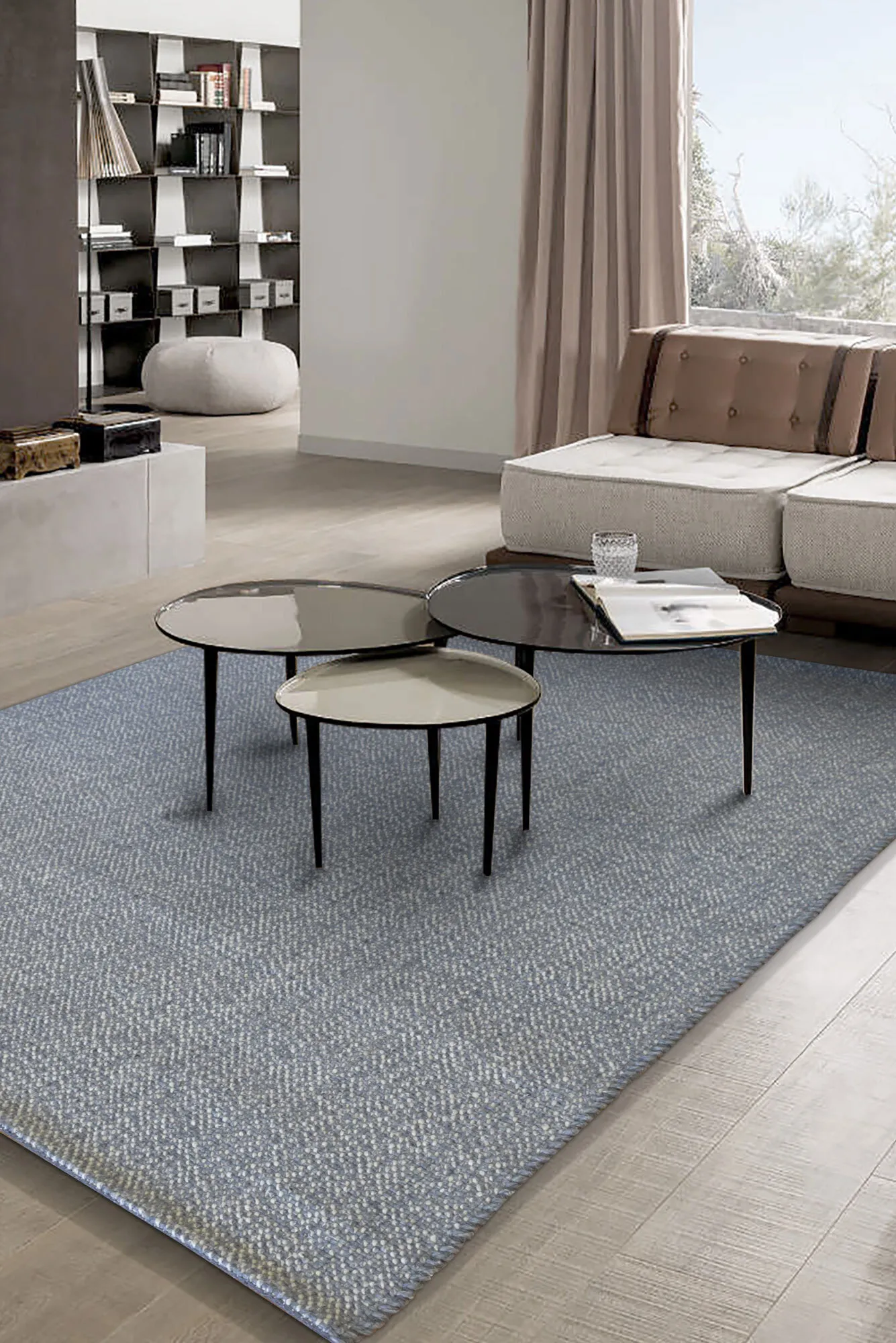 Pandora Handwoven Wool Rug(Size 220 x 150cm)