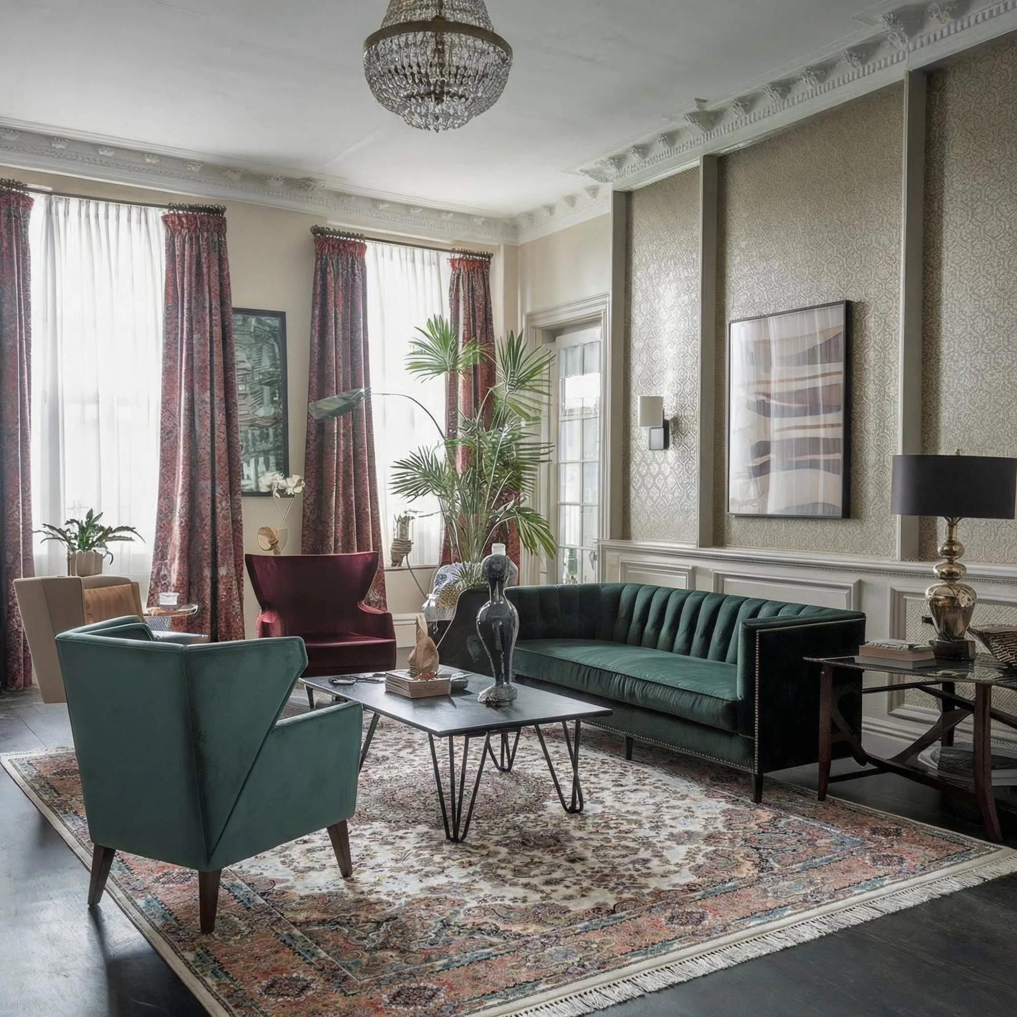 Parsa Soft Traditional Fringed Rug
