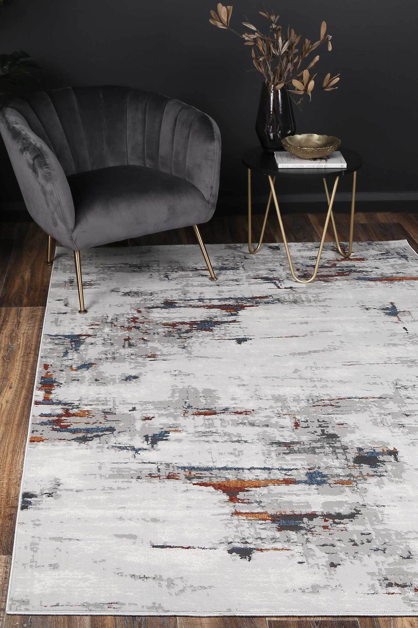 Poe Modern Abstract Rug(Size 330 x 240cm)