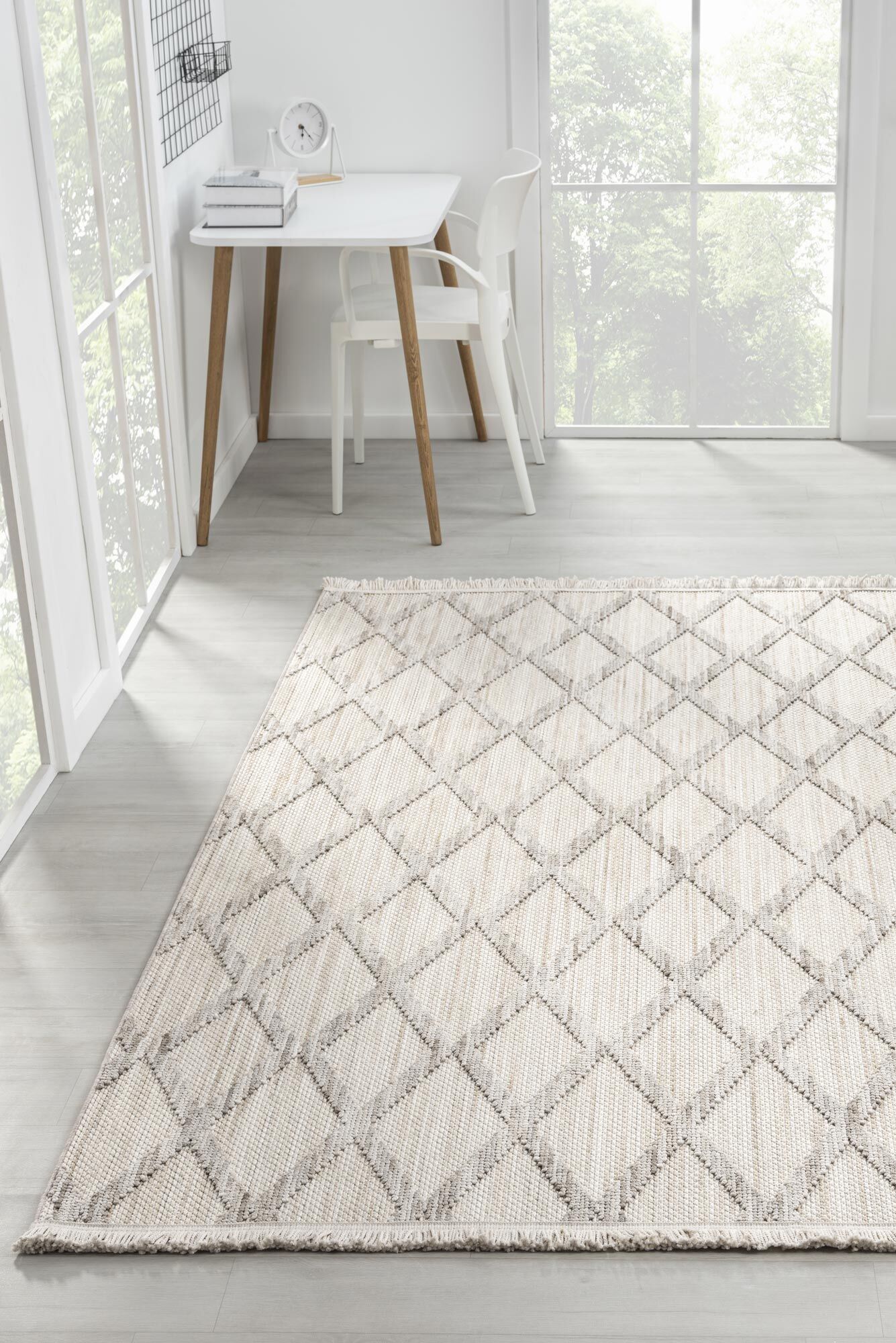Large View Prague Moroccan Trellis Rug(Size 230 x 160cm)