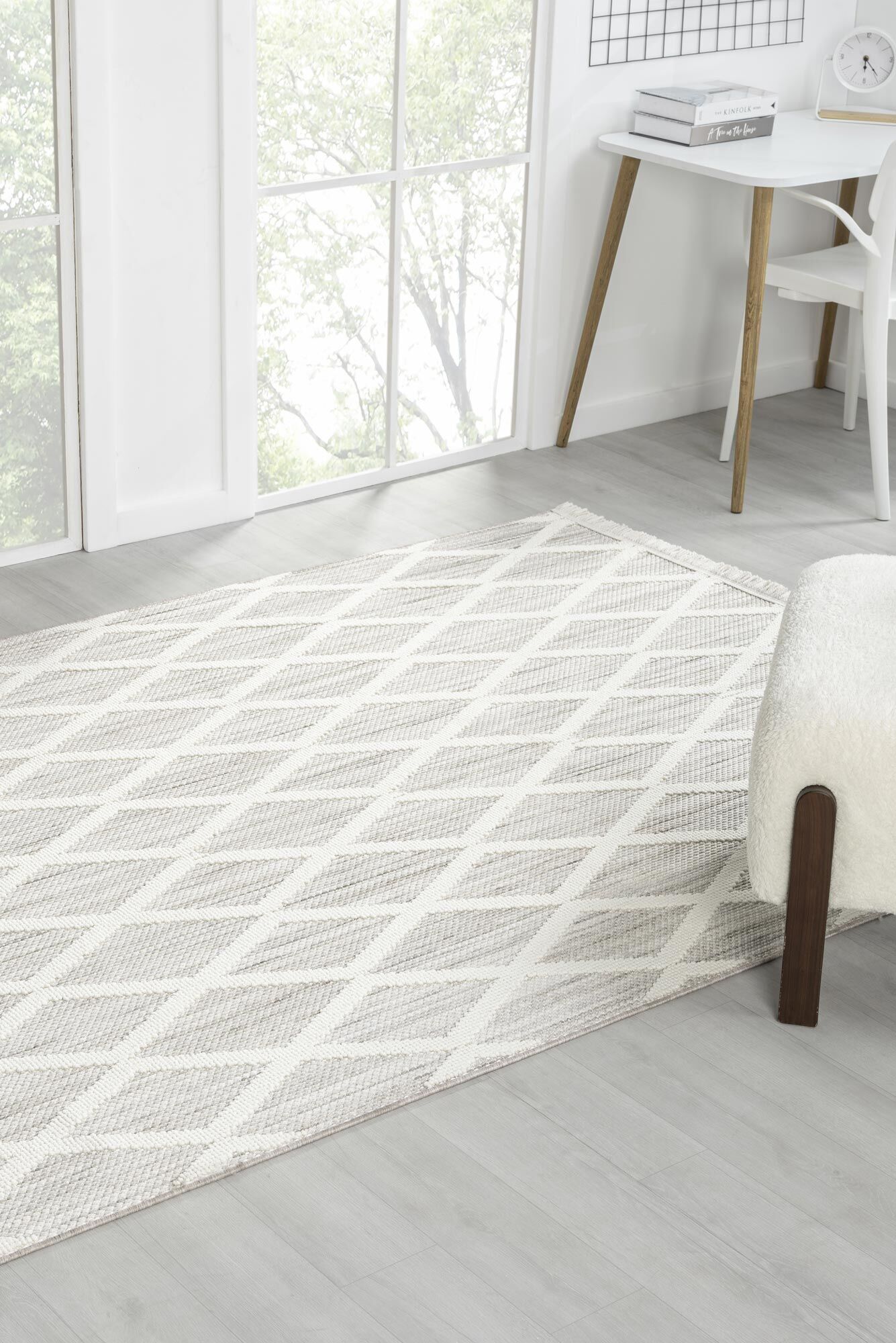 Large View Prague Moroccan Trellis Rug(Size 230 x 160cm)