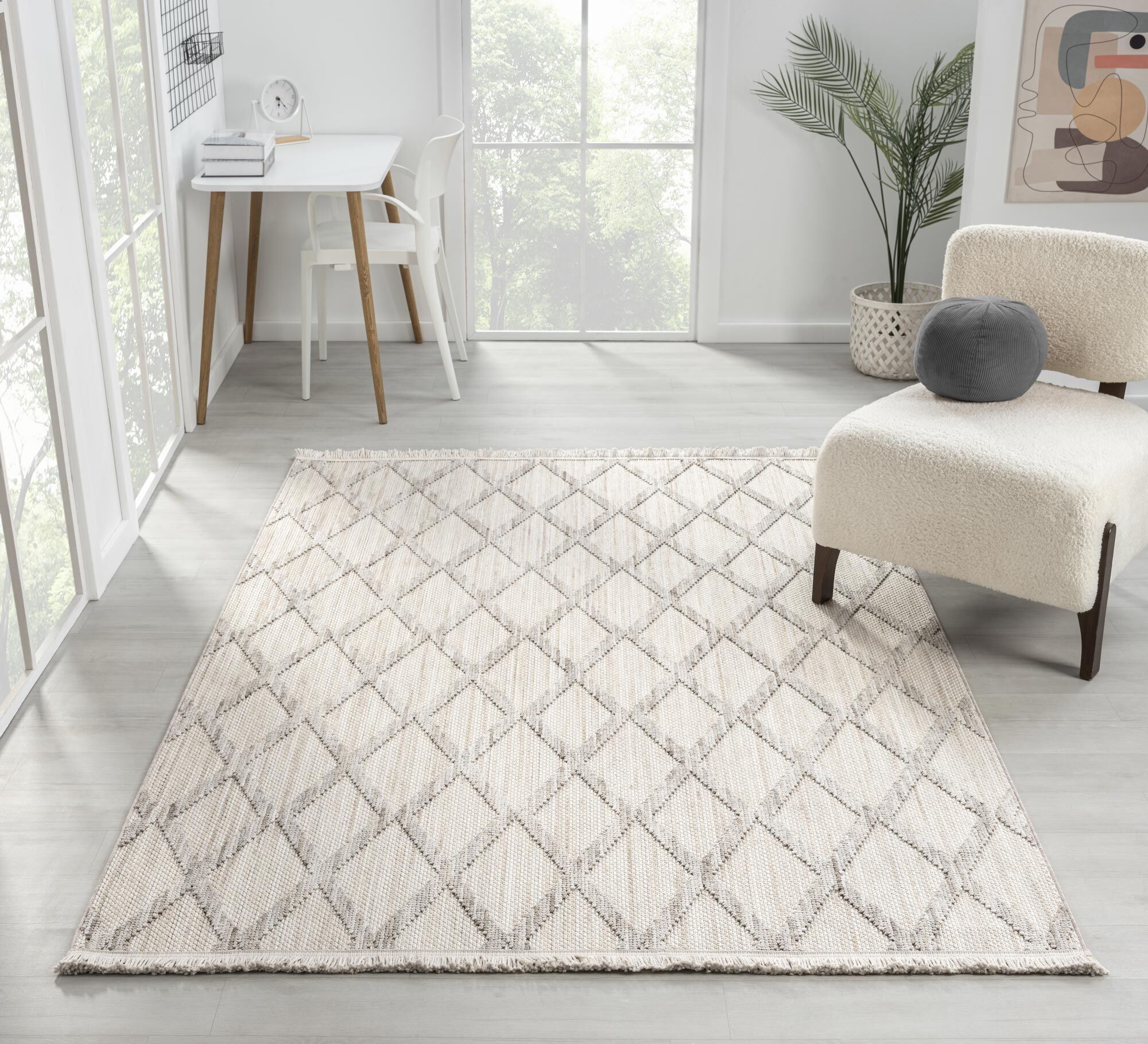 Large View Prague Moroccan Trellis Rug